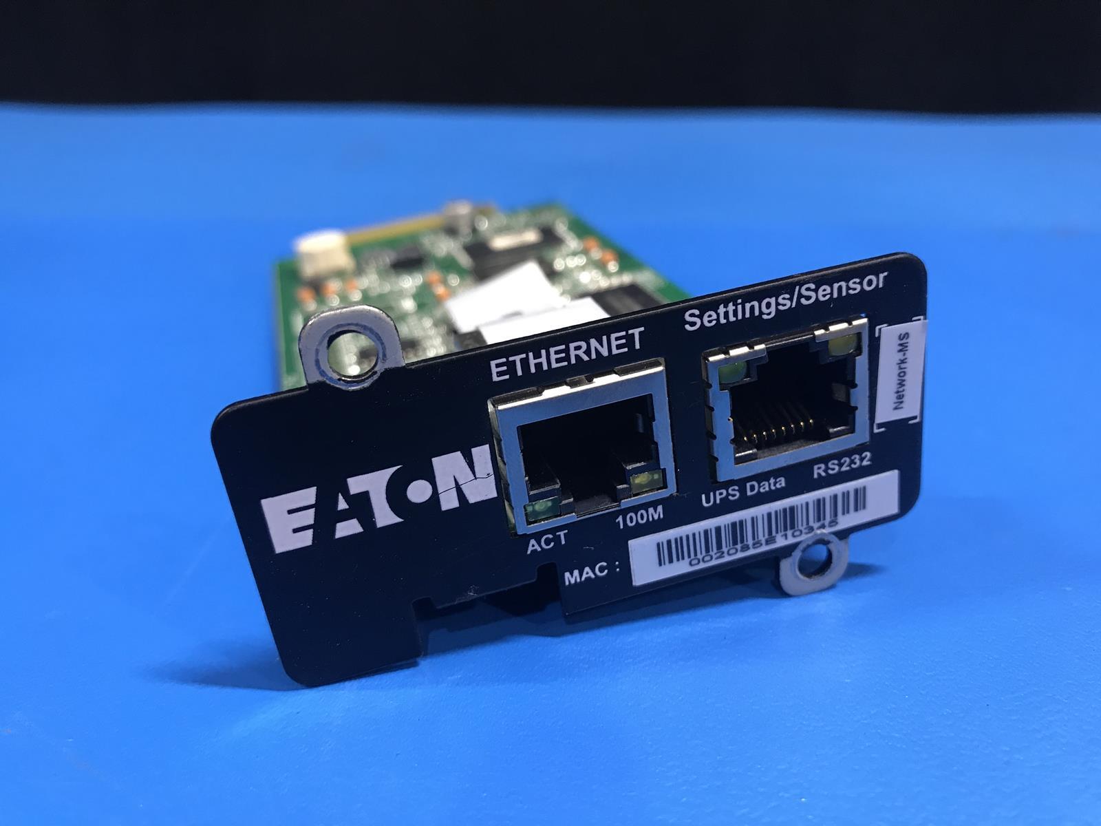 Eaton 710-00255-08 MS Web SNMP Network Management Card