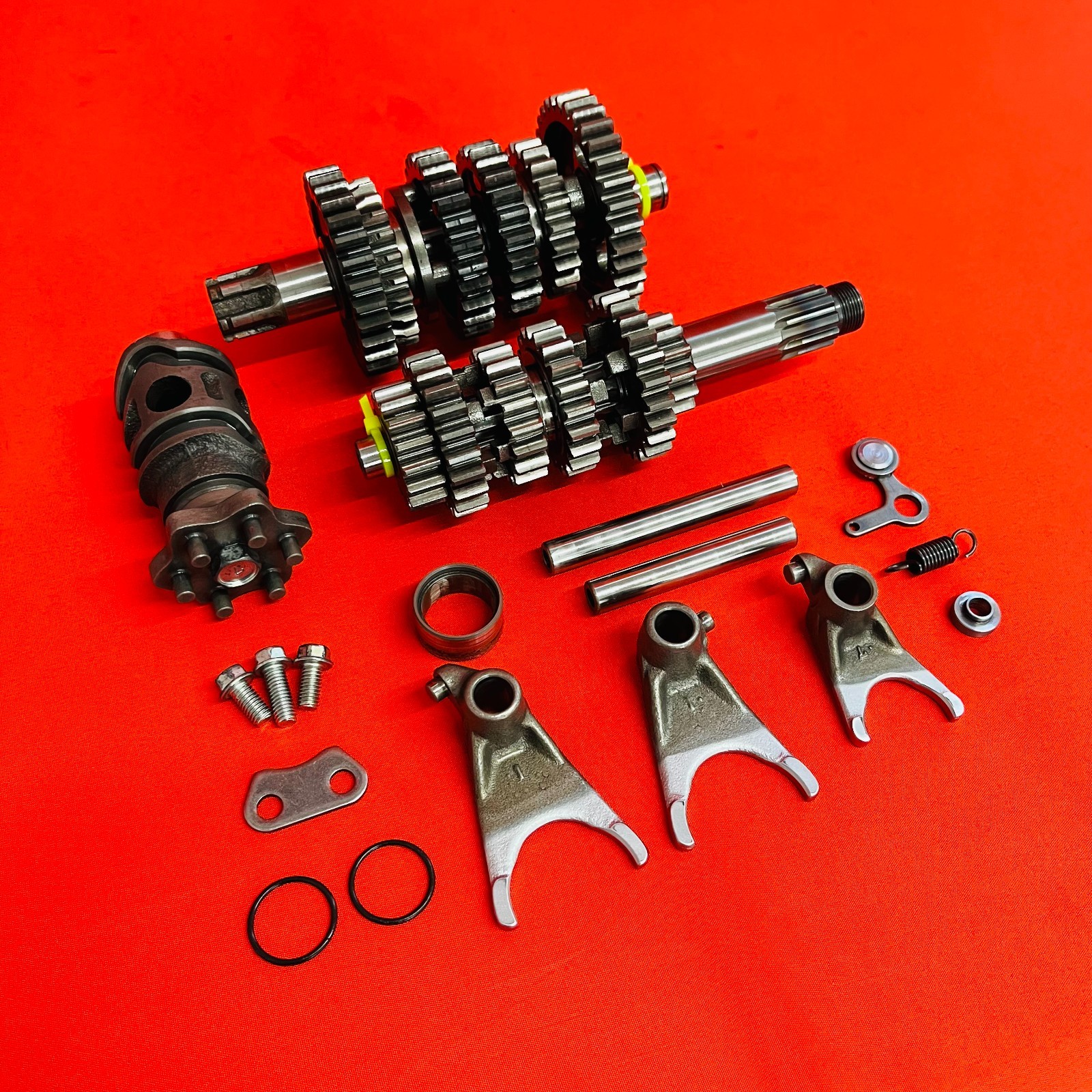 KX85 TRANSMISSION COMPLETE GEAR BOX GENUINE OEM KAWASAKI KX 85 100 (2001-2022)