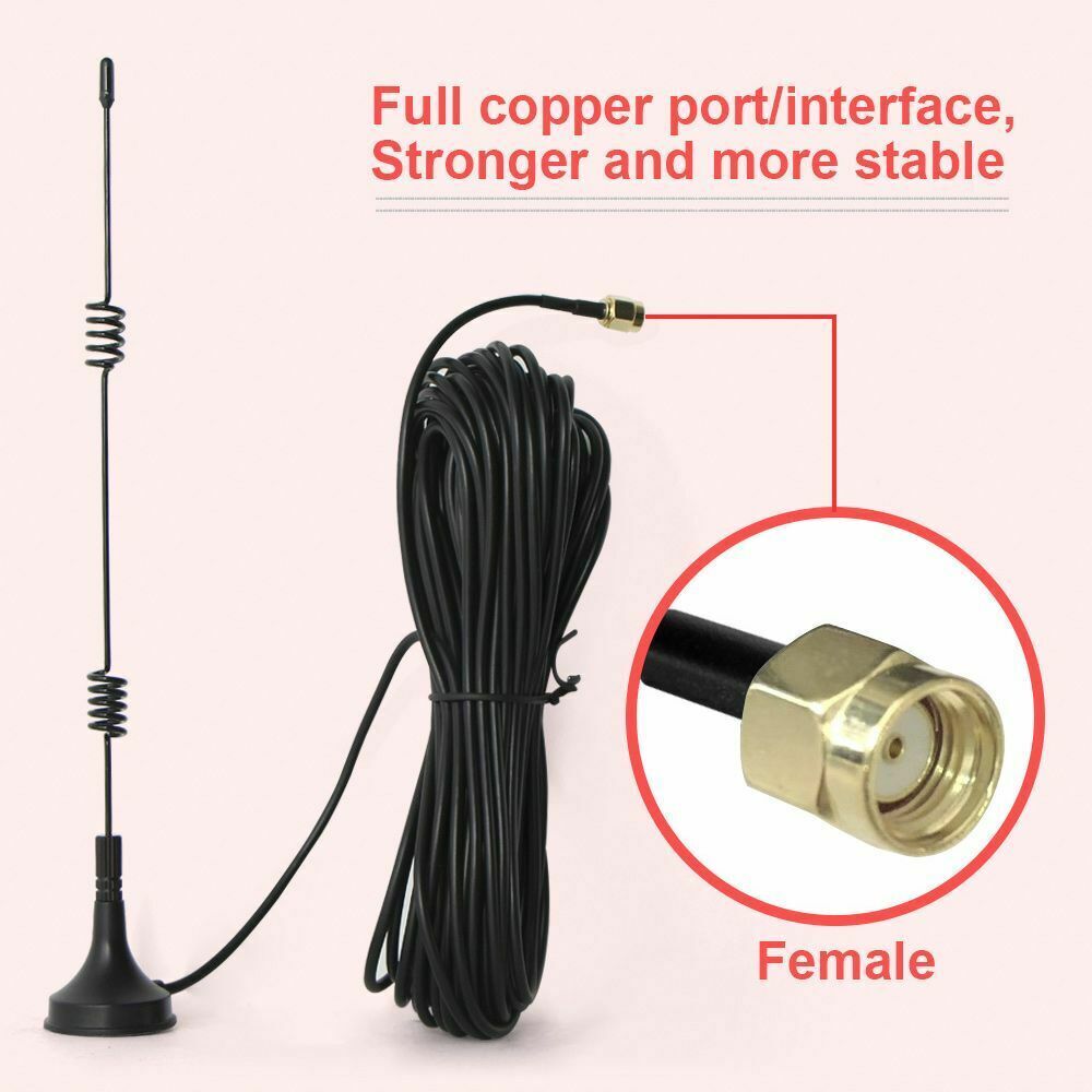 10M 33ft WiFi Antenna Extension Cable Cord for Wireless Security Camera RP-SMA