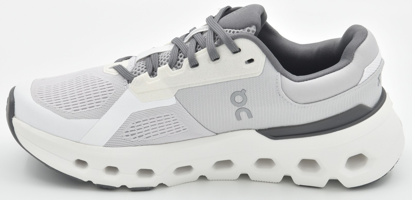 On Women's Cloudrunner 2 Running Shoes Frost White