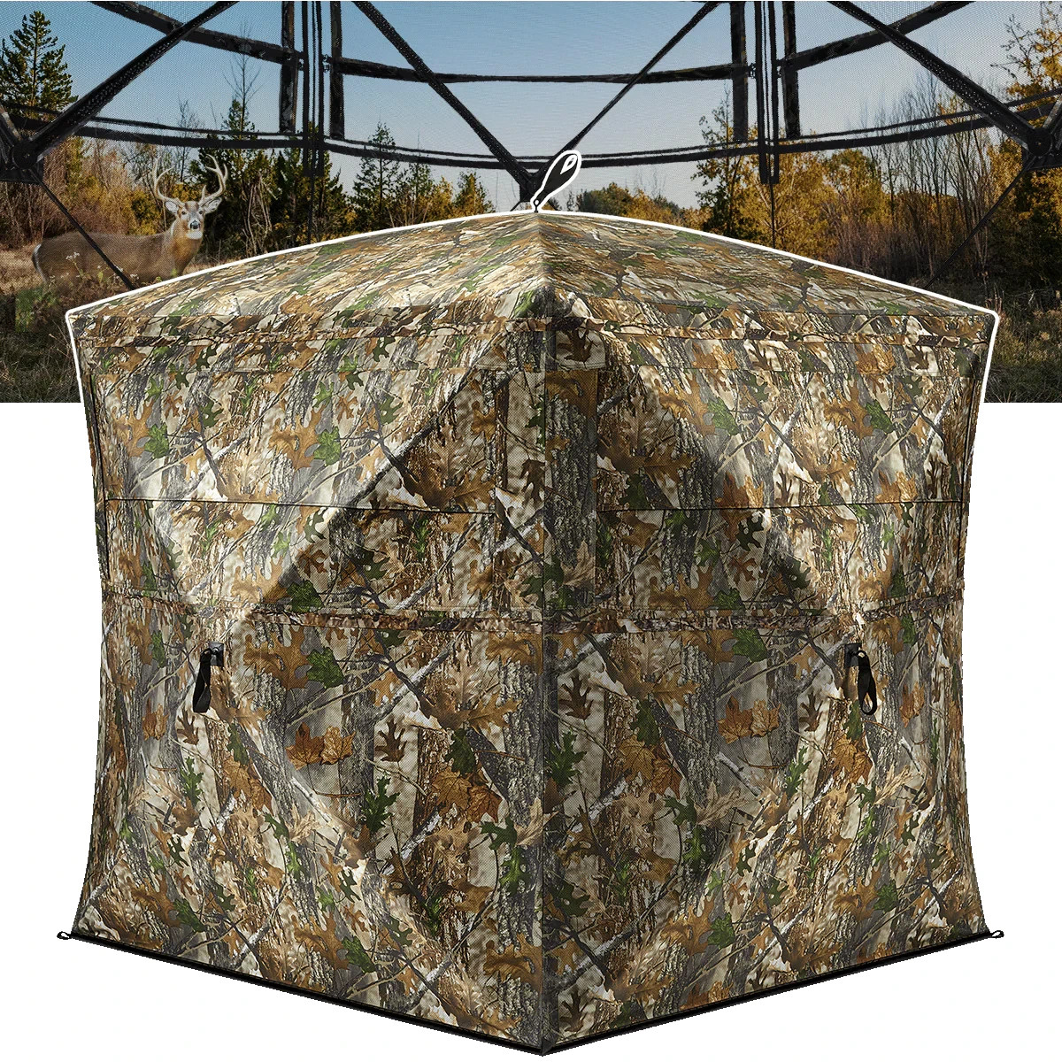 NEW!! VisX/VisMax 270 Degree See Through Pop Up Hunting Blind