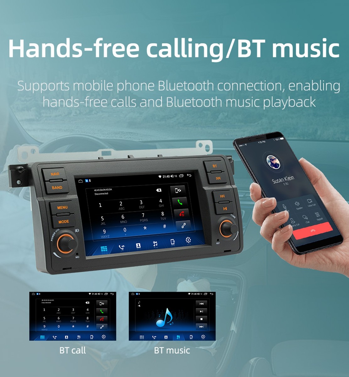 New Android 13 Car Stereo Radio GPS for BMW E46 M3 318/320/325/330/335 1998-2006