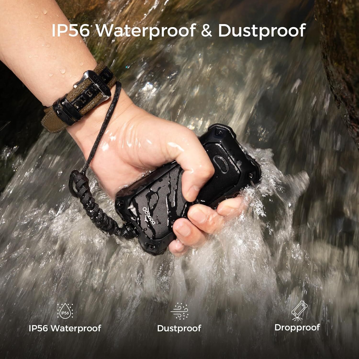OCOOPA IP56 Waterproof Hand Warmers Rechargeable 10000mAh Extra Heat For Hunting