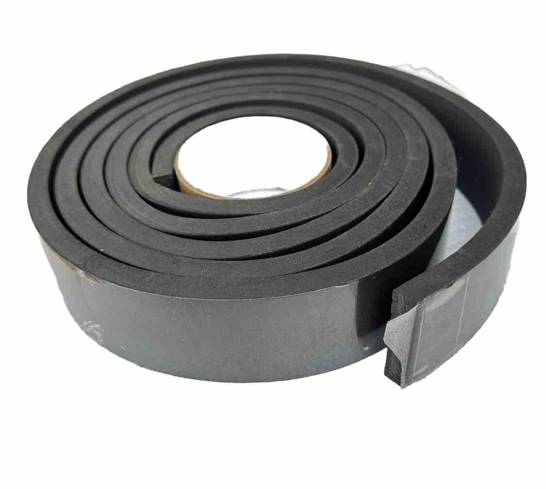 10ft Foam Strips with Adhesive, 2” X 3/8” Thick, Neoprene Weather Stripping Foam