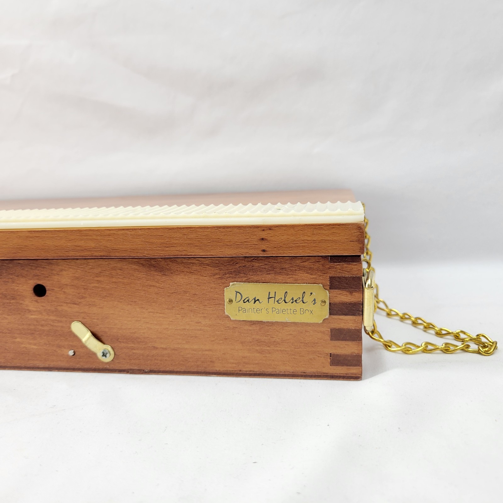 Dan Helsel's Painter's Palette Box Foldable for Plein Air French Easel