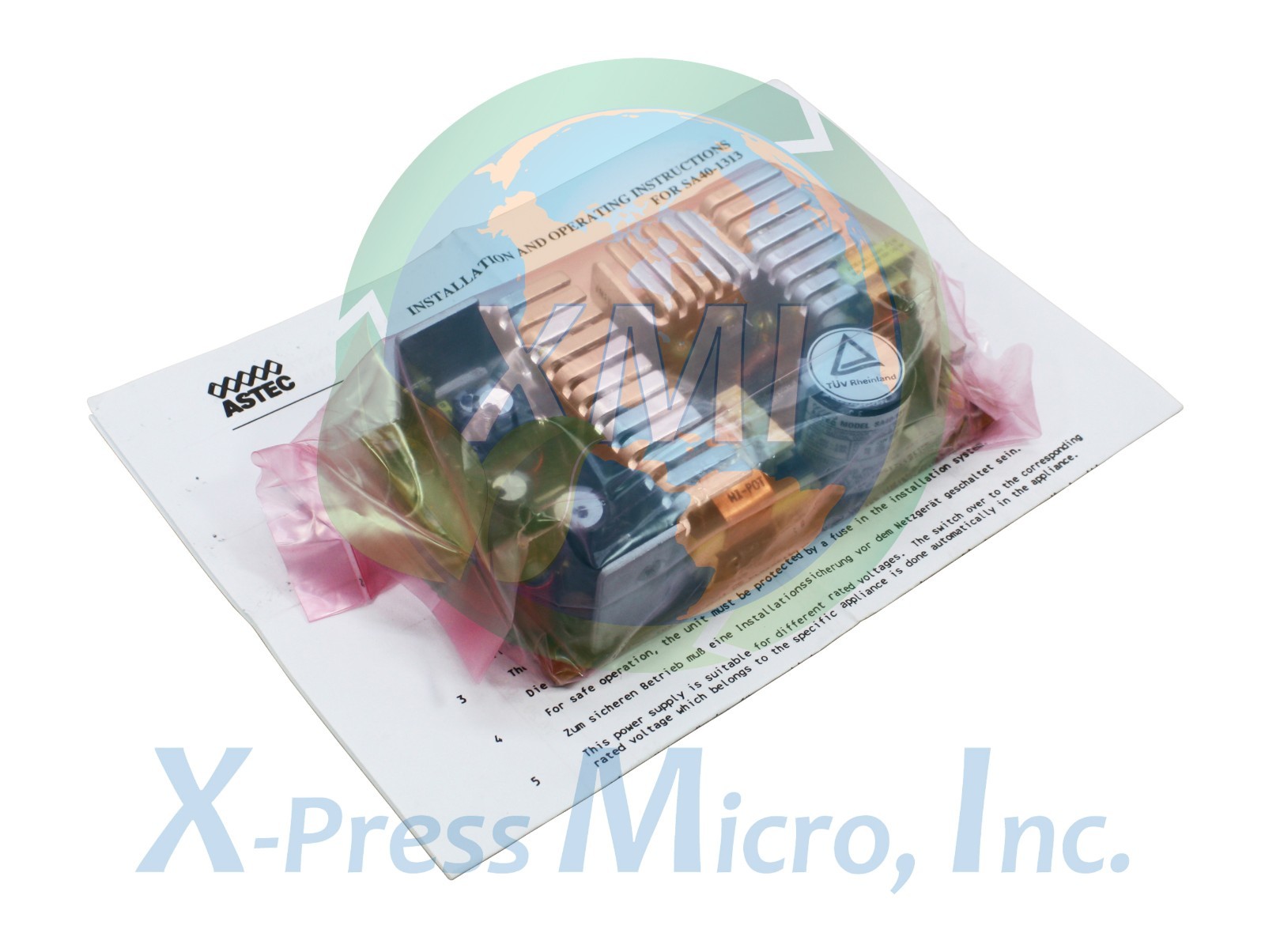 New Astec SA40-1313 Power Supply