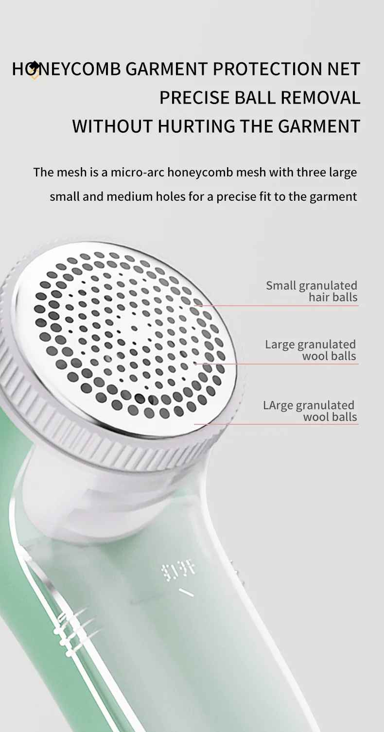 Electric Clothes Lint Pill Fluff Remover Fabrics Sweater Fuzz Shaver Household