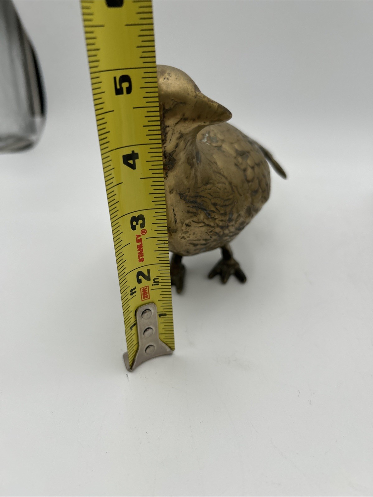 Vintage Pair of SOLID BRASS Pheasant Birds MCM Bird Decor Figurine Old