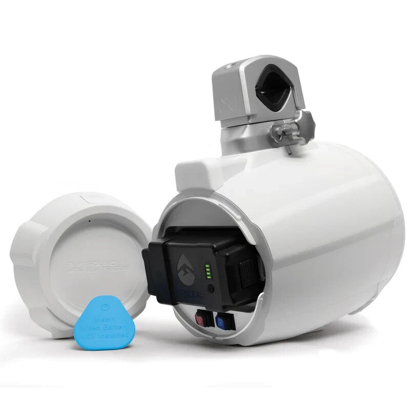 ECOXGEAR ExtremeTower Bluetooth Speakers TB8 - 1 Battery Powered + 1 Passive