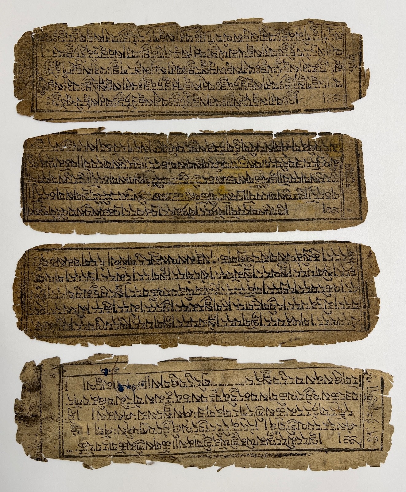 Ancient Tibetan Manuscript Sutra Prayers Rare