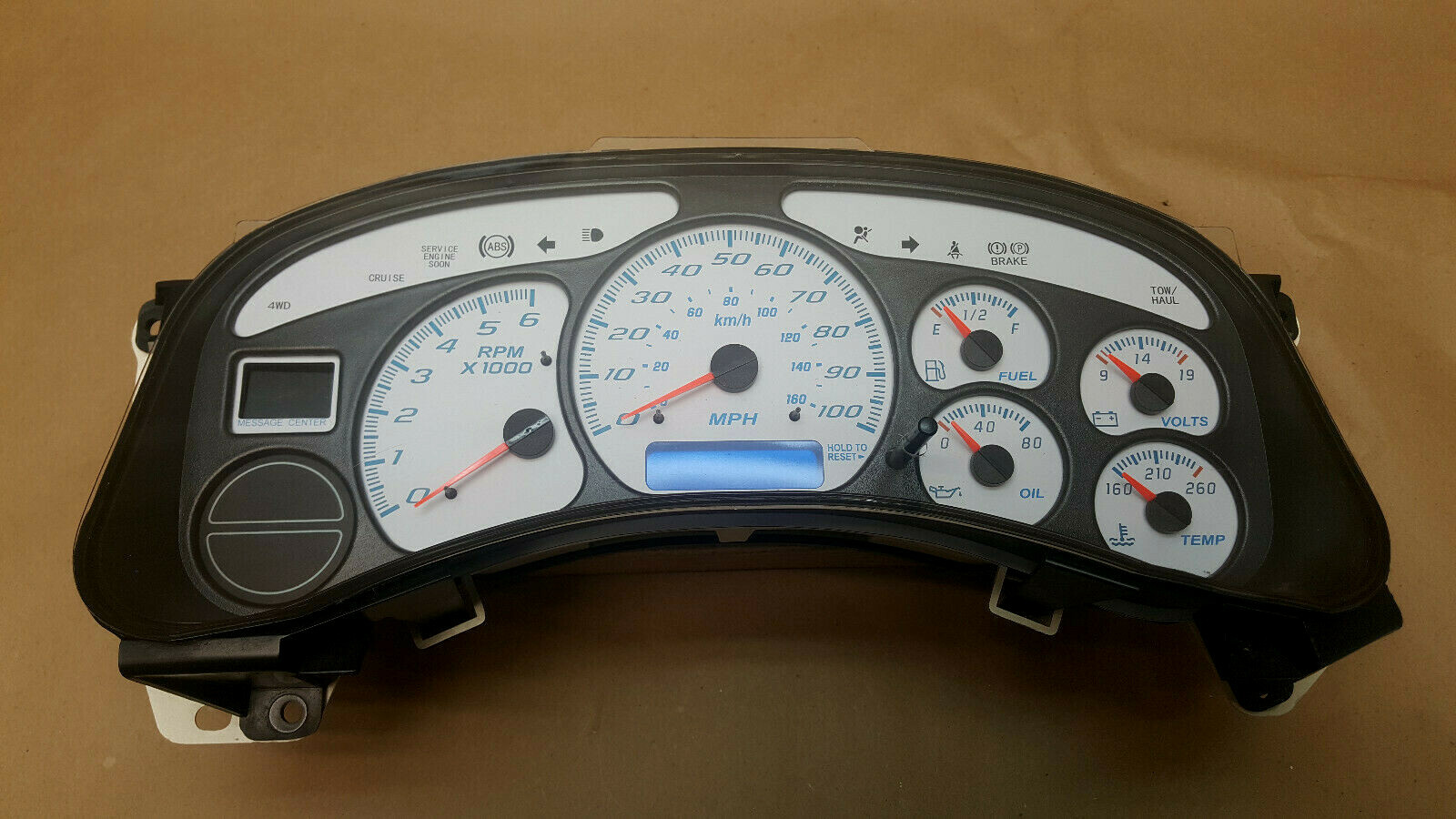 1999-2002 SILVERADO SIERRA TAHOE INSTRUMENT GAUGE CLUSTER SPEEDOMETER REMAN!
