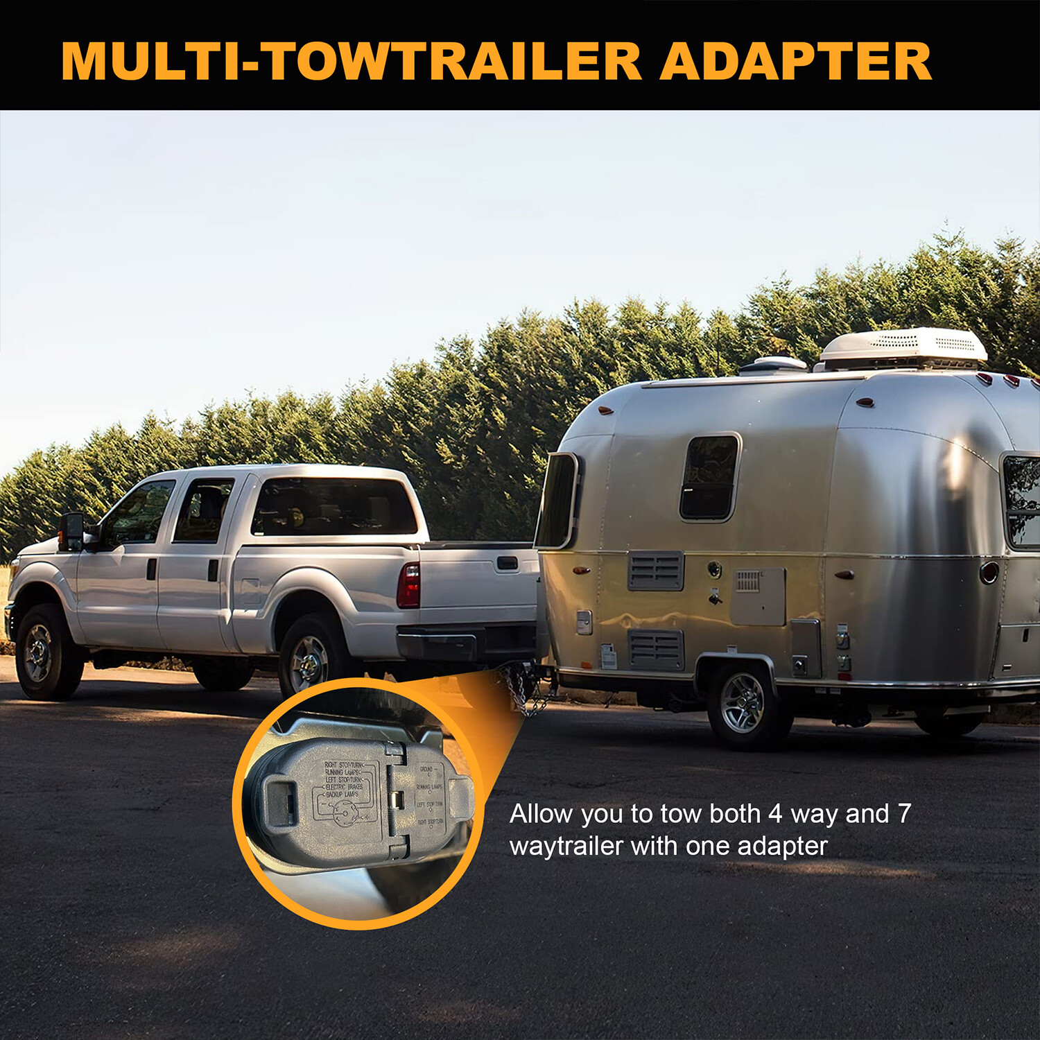 2015-2019 For Ford Transit - 150 250 350 Trailer Hitch Wiring Plug Harness Kit