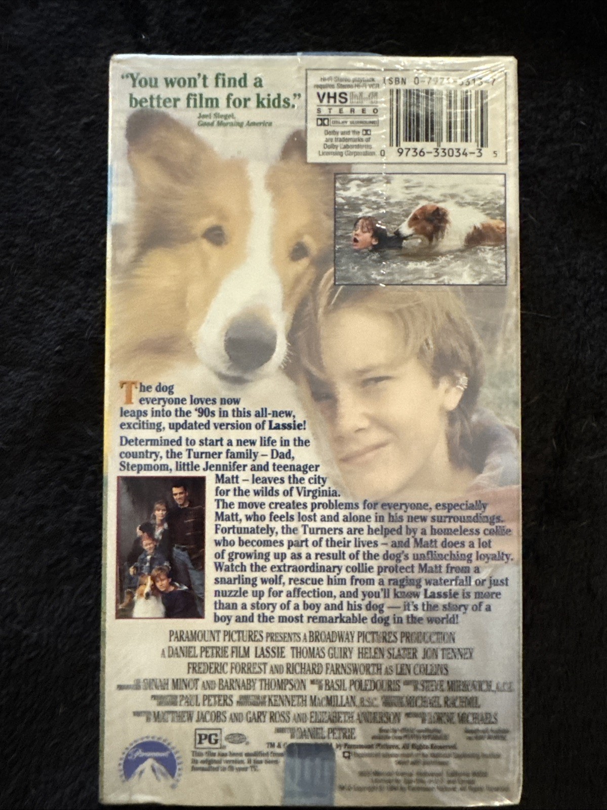Lassie VHS 1994 Clamshell