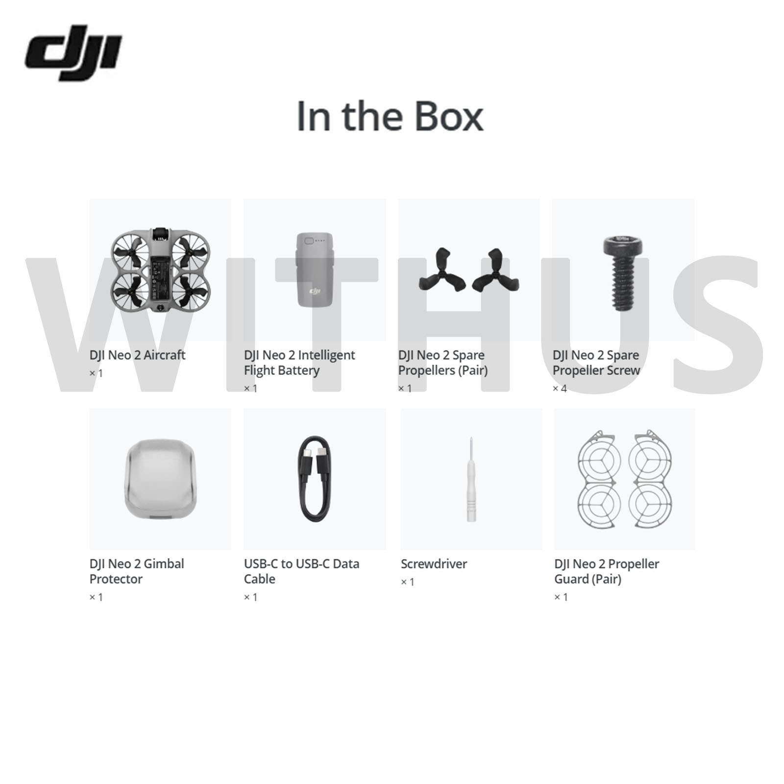 DJI Neo 2 (Drone Only)(1 Battery) Camera Drone / No Tariffs In US=