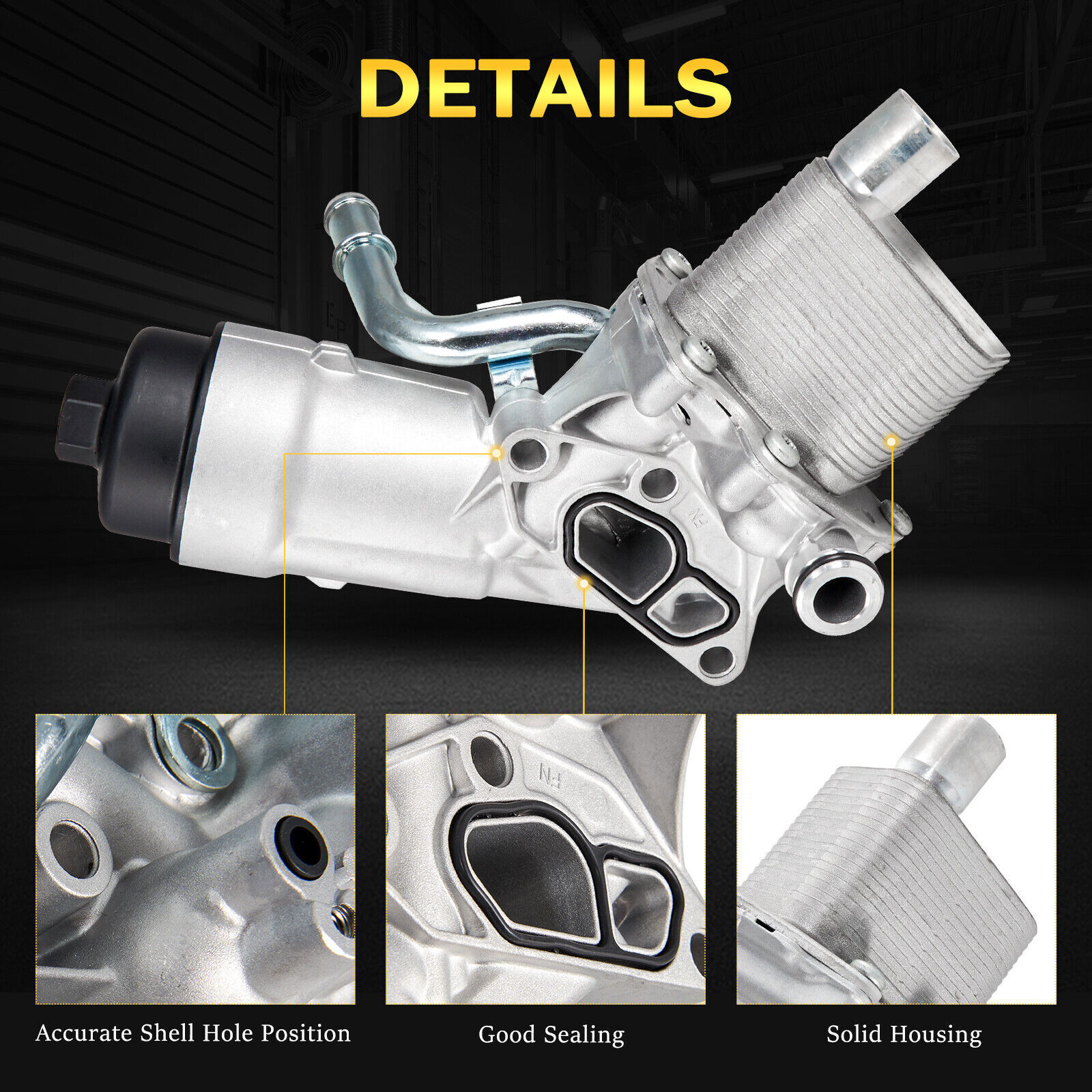 55566784 Engine Oil Cooler Assembly For Chevry Cruze Sonic Trax Buick Encore1.4L