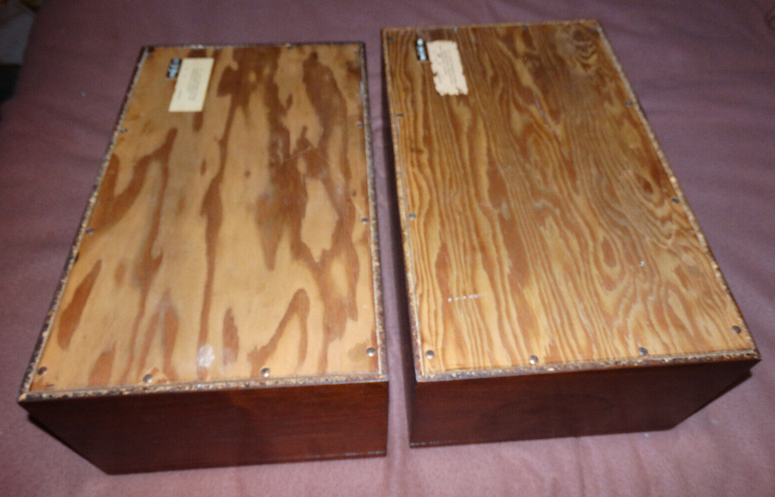 2 Knight Allied 3 way 10" alnico Tweed Vacuum Tube speakers by Utah Sound great!