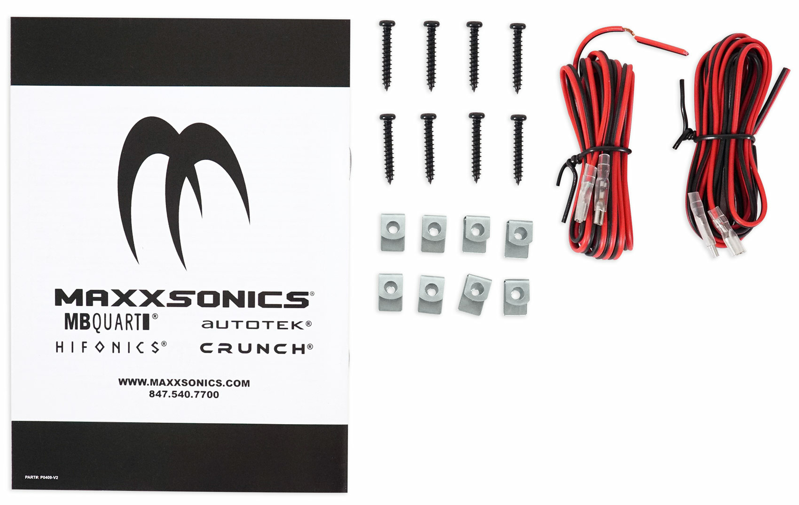 Pair Crunch CS46CX 250 Watt 4 x 6" 2-Way Coaxial Car Audio Speakers