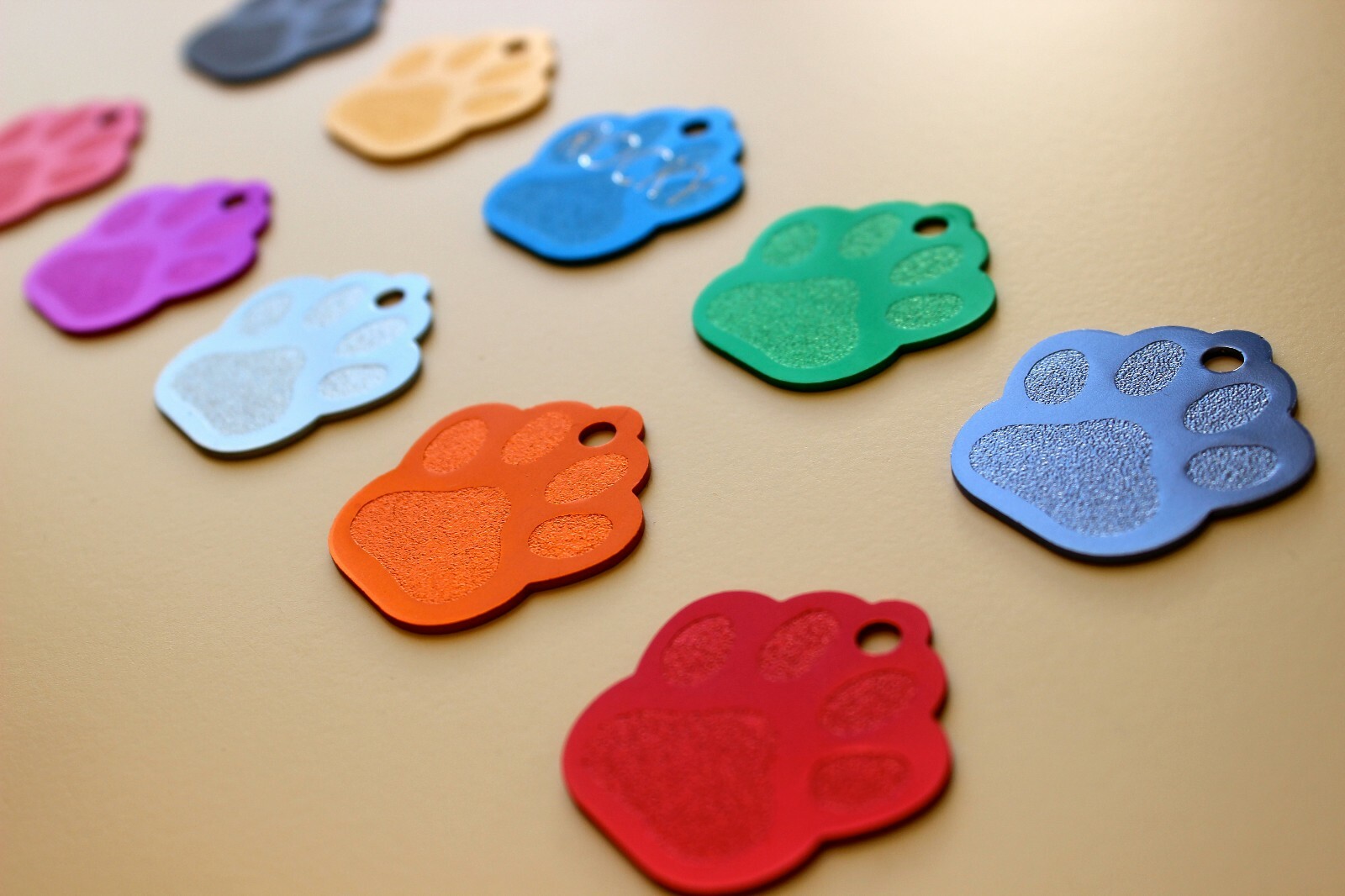 CUSTOM ENGRAVED PERSONALIZED PET TAG ID DOG CAT NAME TAGS DOUBLE SIDE