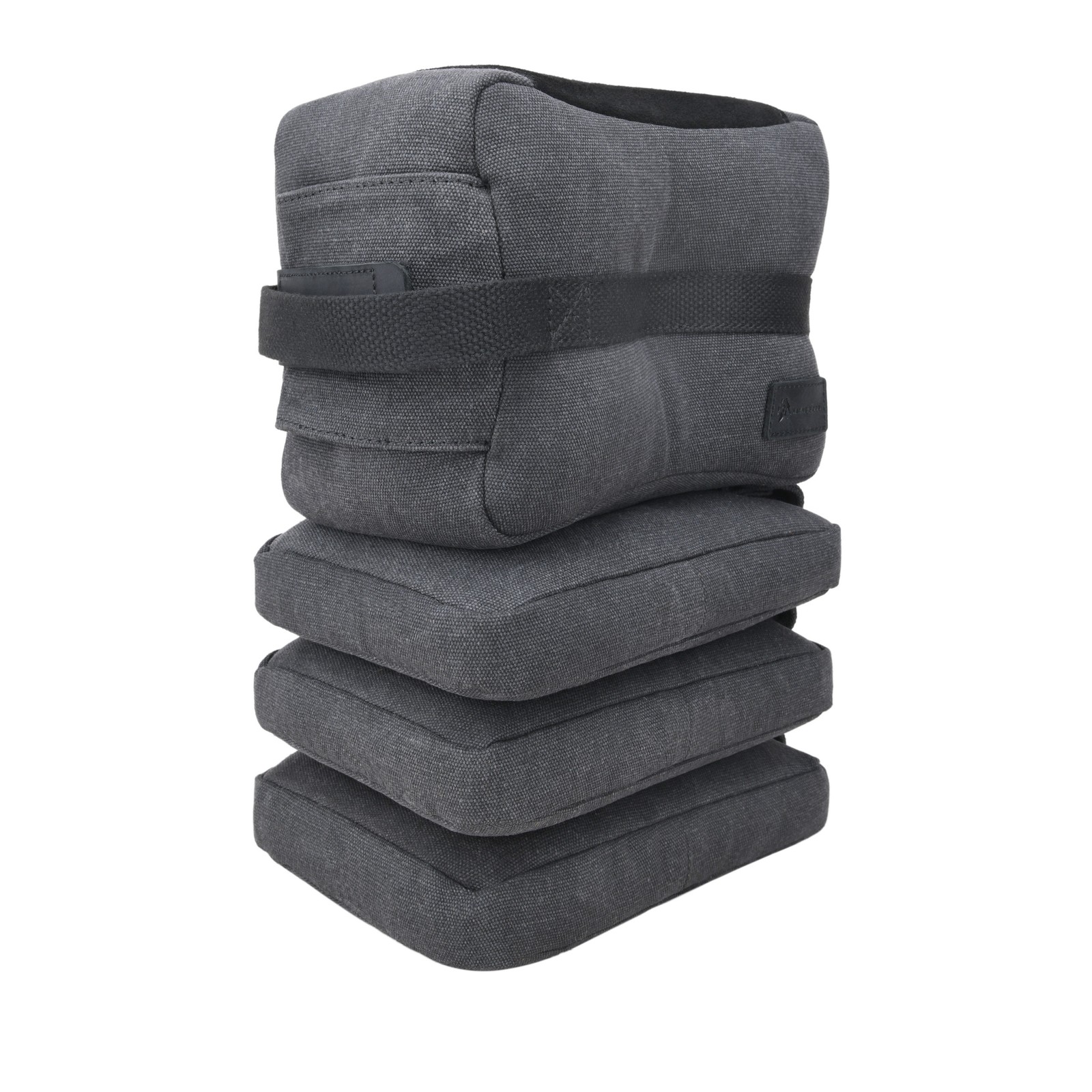 Canvas Shooting Rest Bag Combo , Rest Front & Rear Support Sandbag Stand Holders