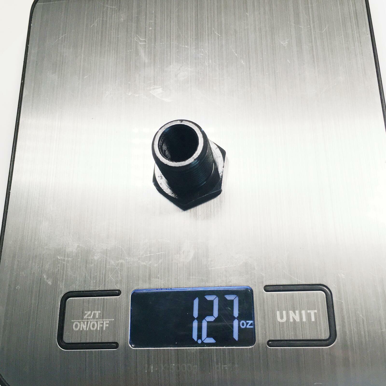 2 Pack Steel PremiumThread Adapter Convert 1/2x28 to 3/4x16