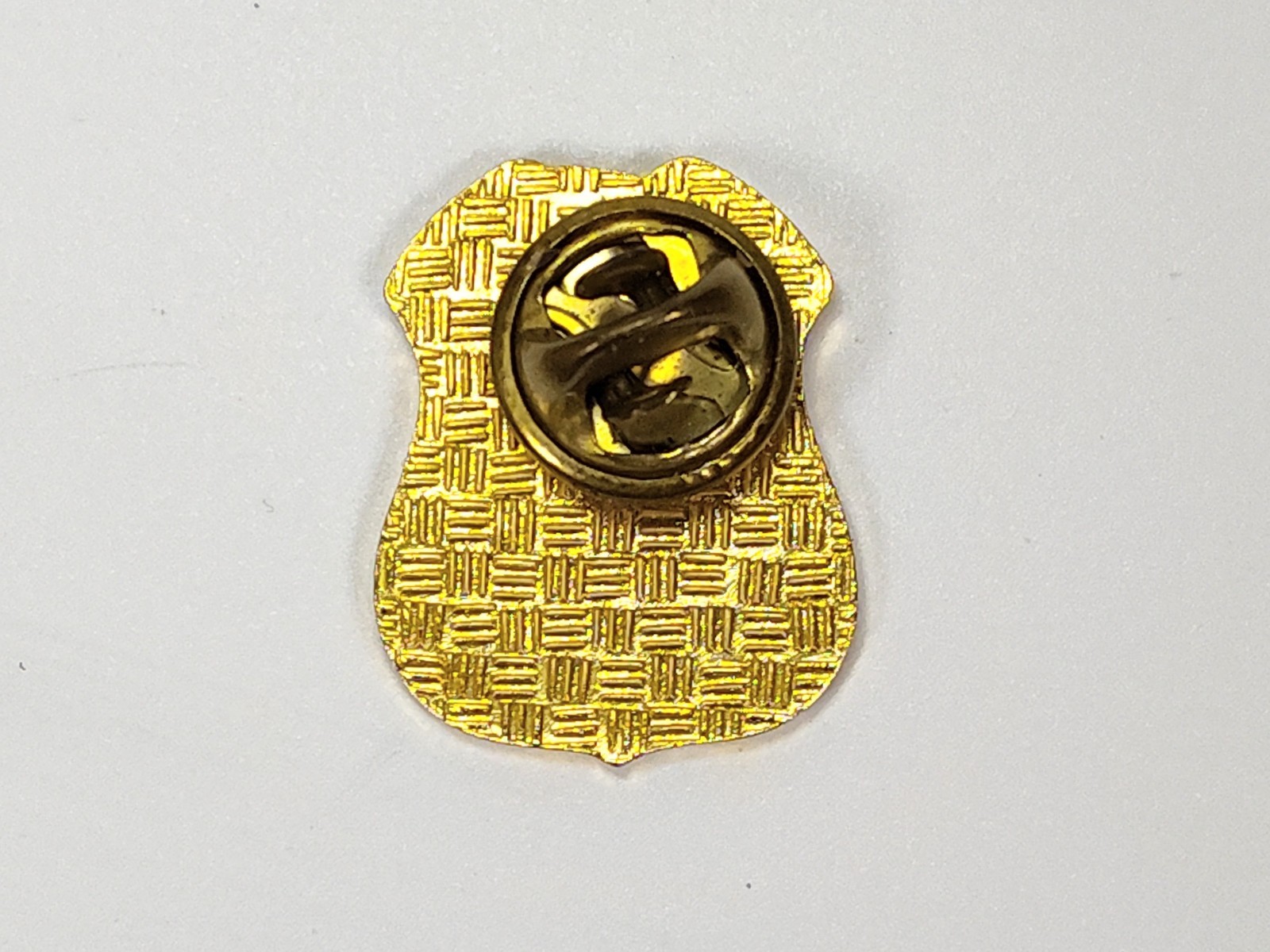 Vintage Detroit Police Dept Mini Badge Lapel Pin Pinback Hat Pin 1980s