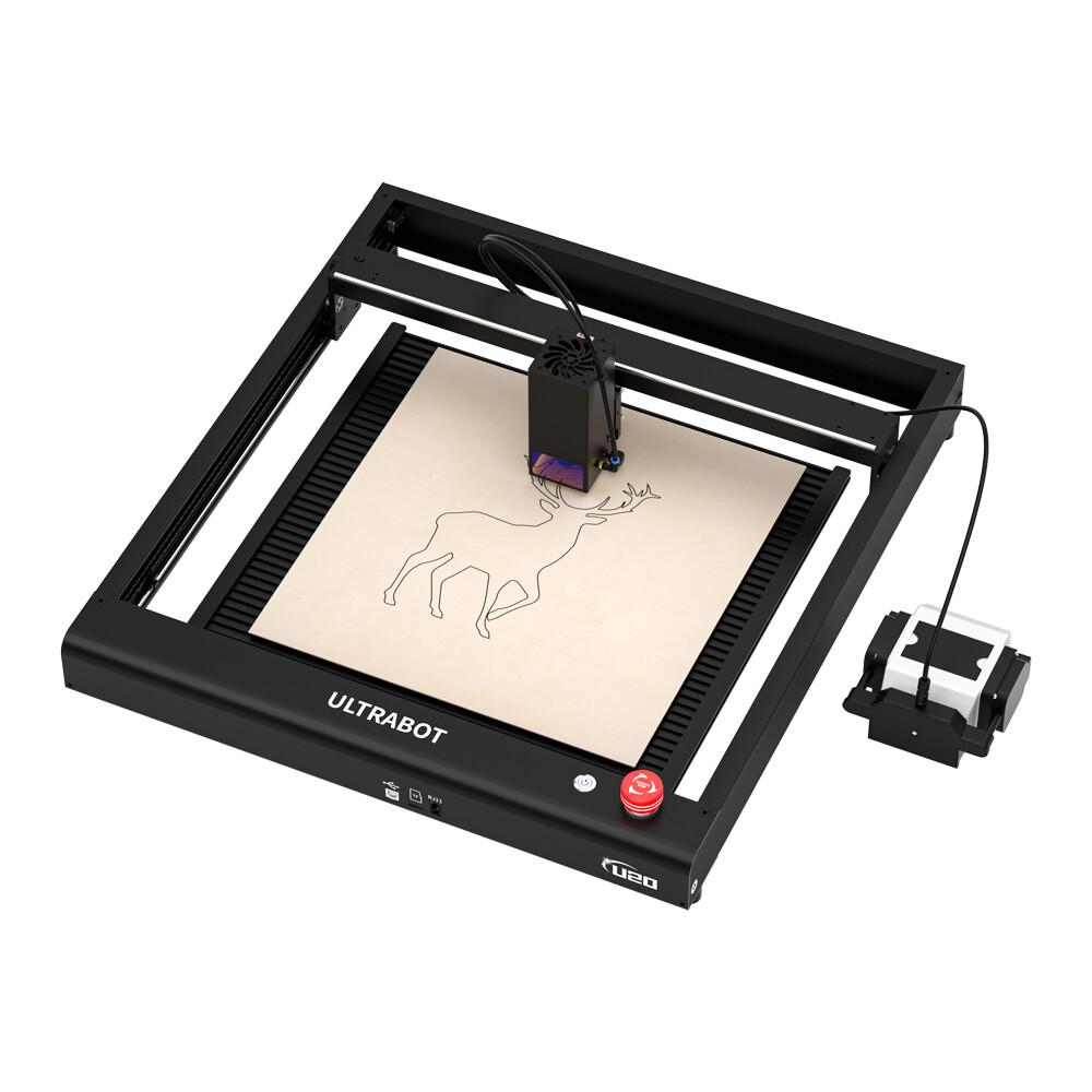 Tronxy 20W Laser Most Powerful Engraving Precision Print + Rotating Roller 400MM