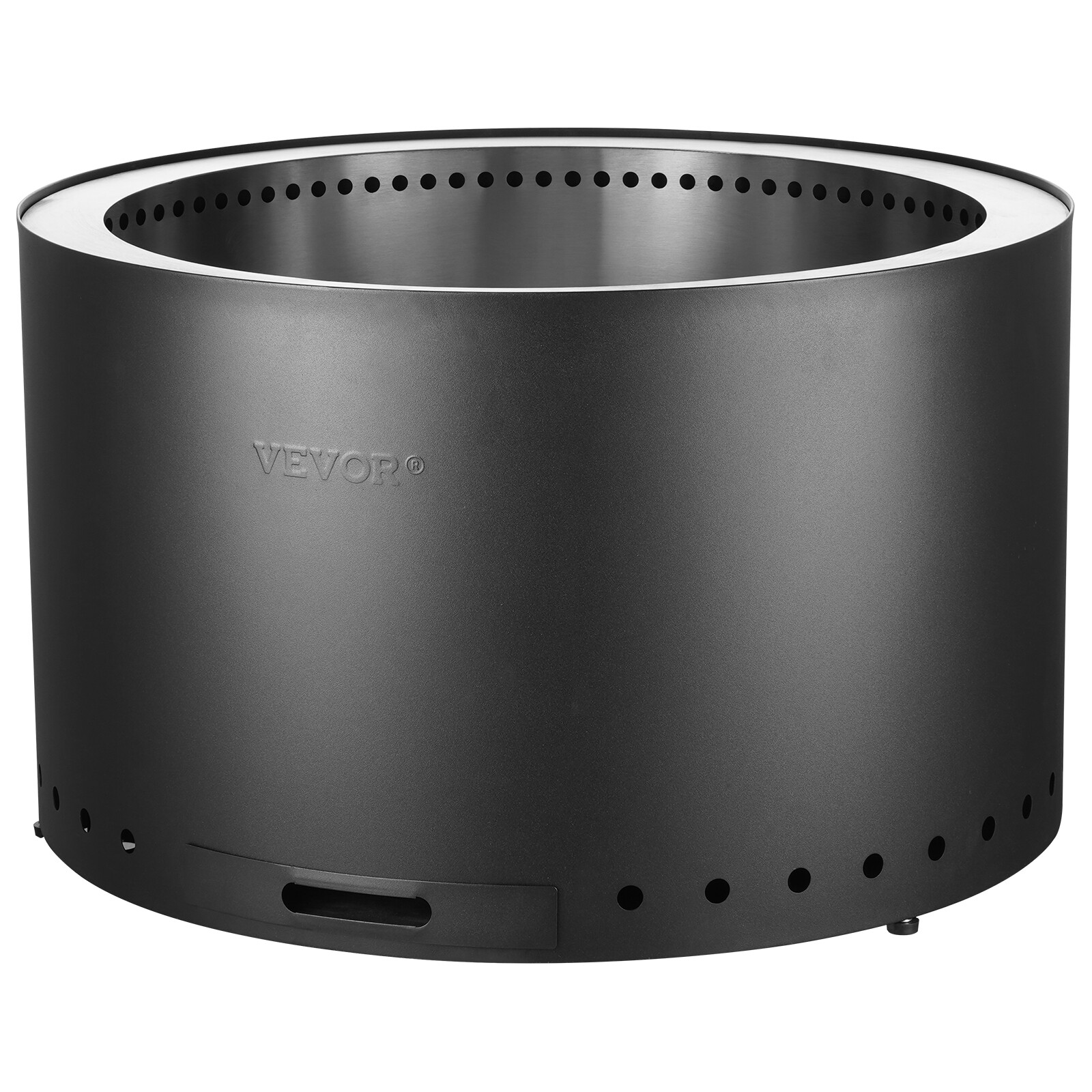 VEVOR 28" Dia Smokeless Fire Pit Stove Bonfire Wood Burning Stainless Steel