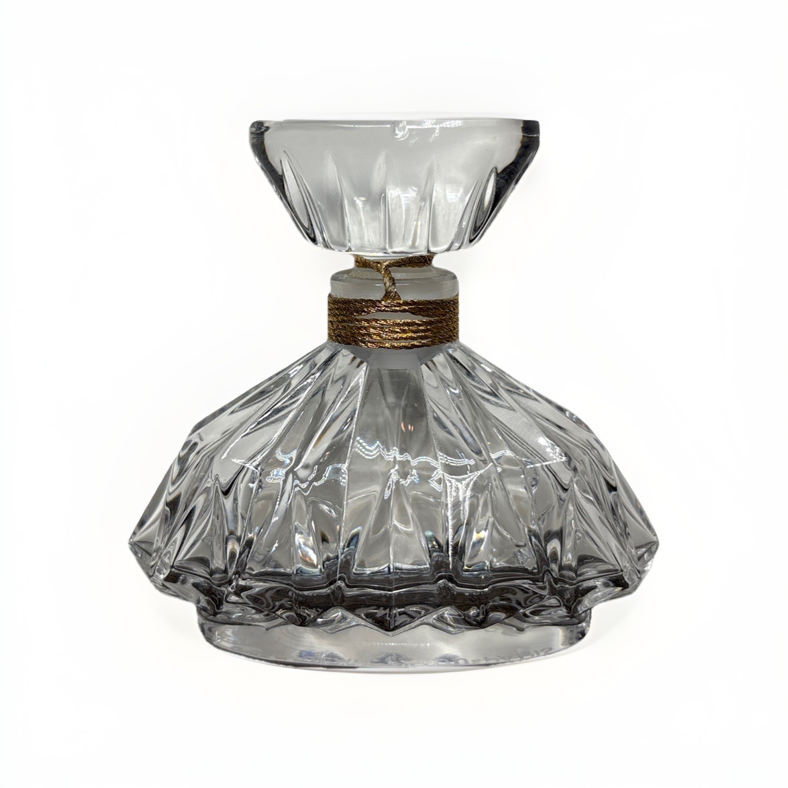 VINTAGE JOY by JEAN PATOU PARFUME 1.0 OZ / 30 ML BACCARAT Crystal Bottle Empty