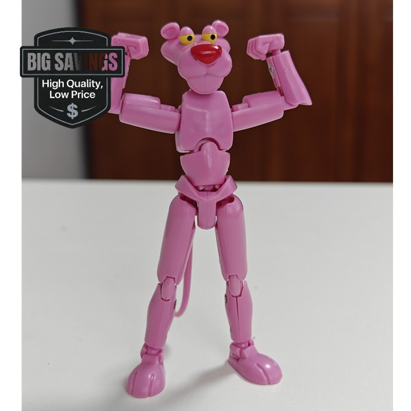 FJ Pink Panther Model Toys Action Figure Collection Hobby Children's Gift
