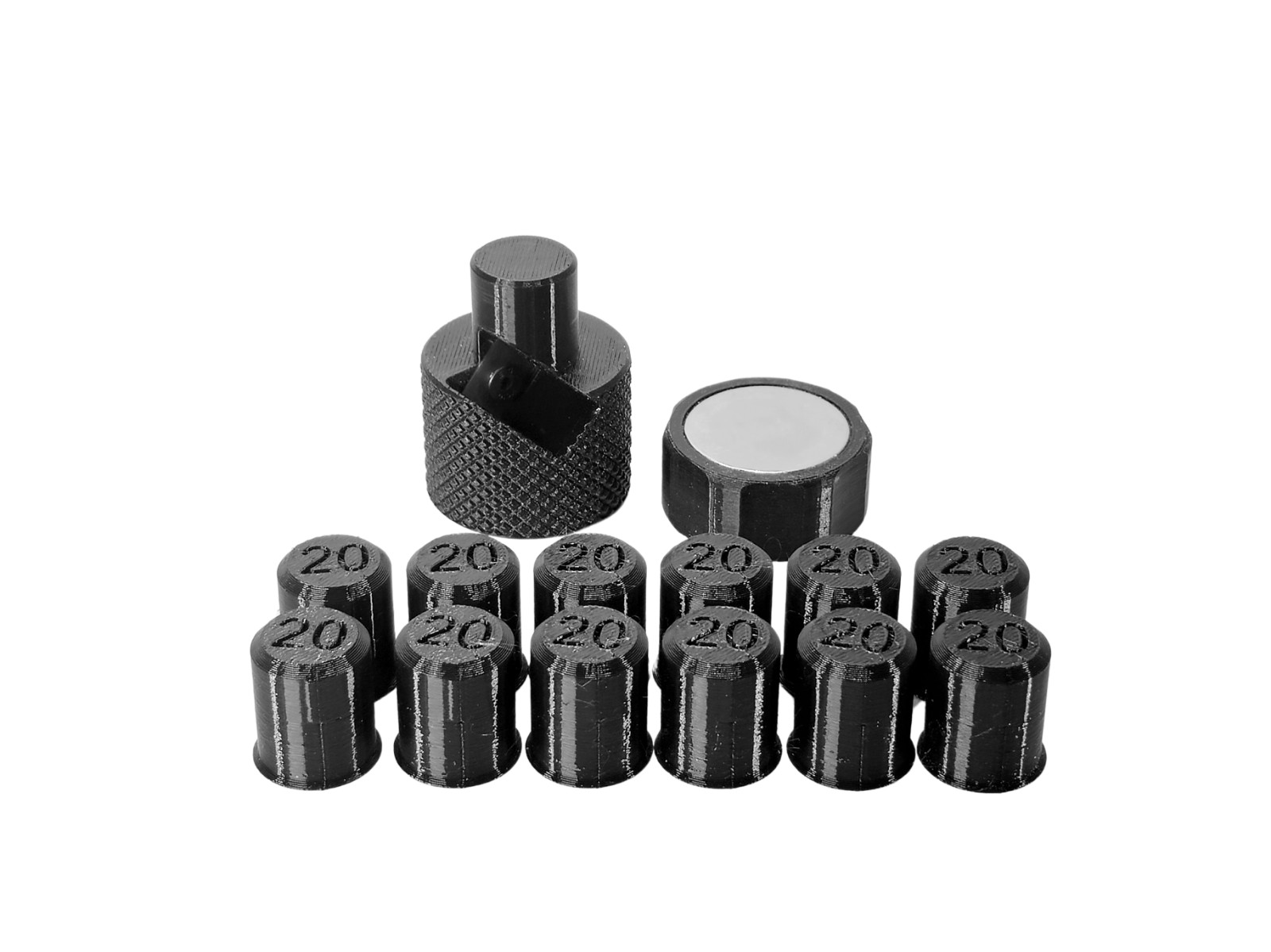 Wilbur’s Finest MFT Bench Dog Hole Plug Covers Magnetic 20mm or ¾.