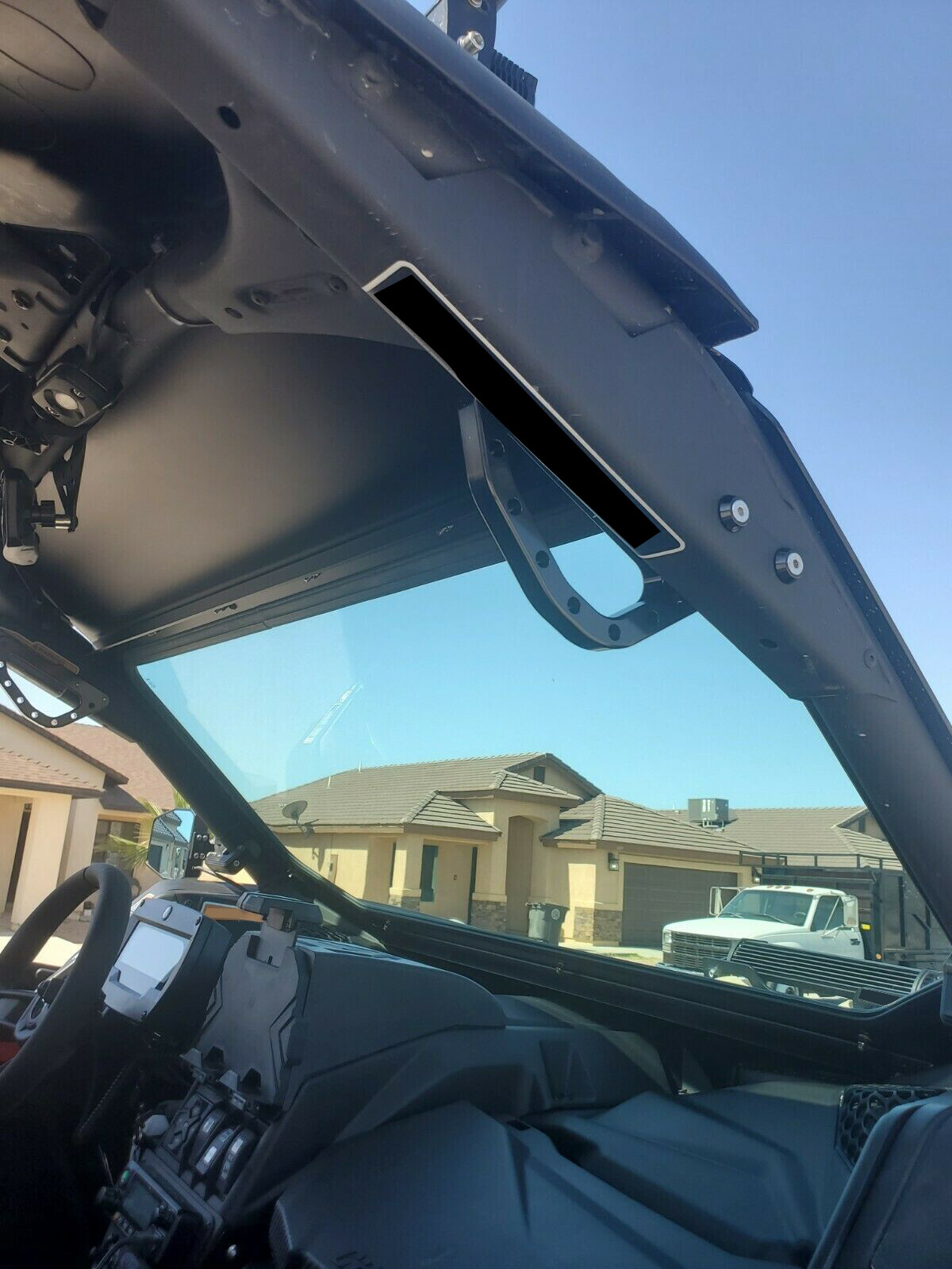 Full Glass Windshield W/O wiper For 17-23 Can-Am Maverick X3 XDS XRS- UV Protect