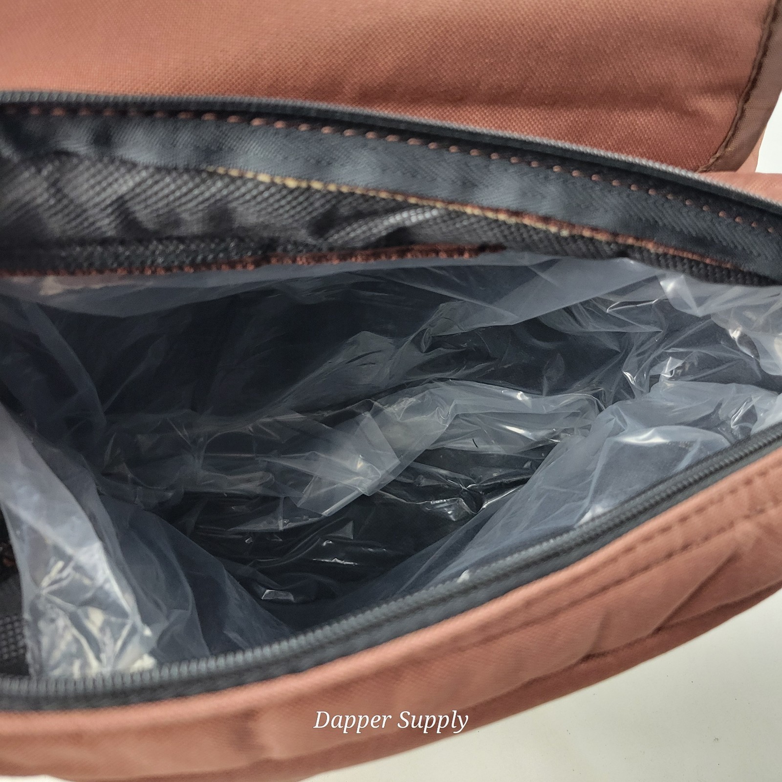 Weaver Nylon Saddle Bag Light Brown