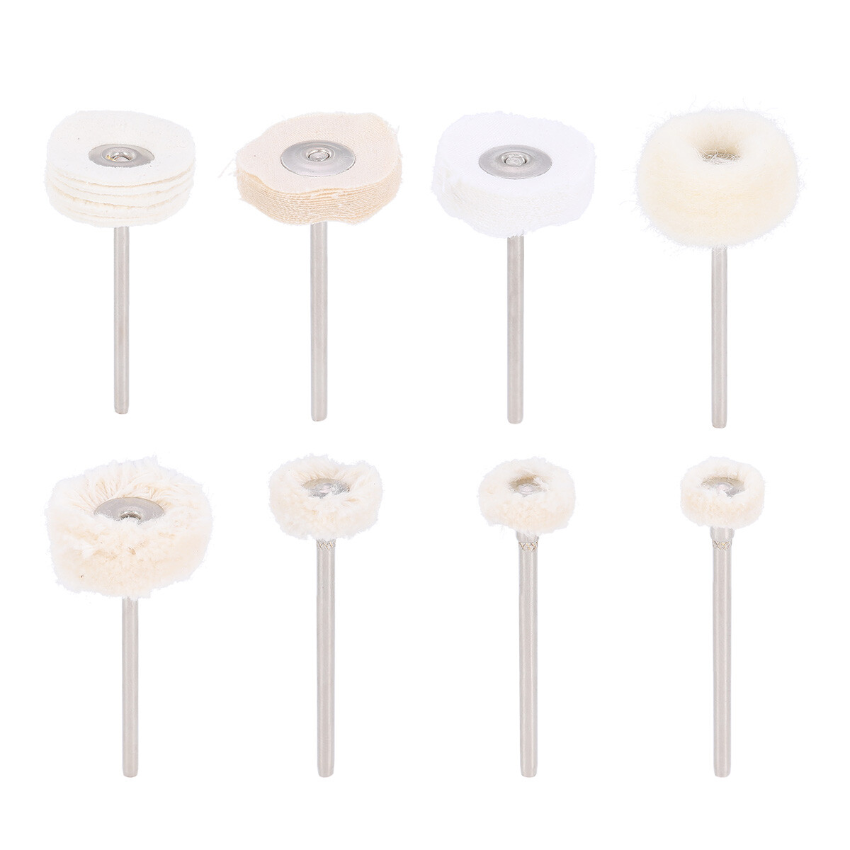 51pcs Dental Polishing Kit Laboratory HP Polisher Set 2.35mm Shank Diameter Burs