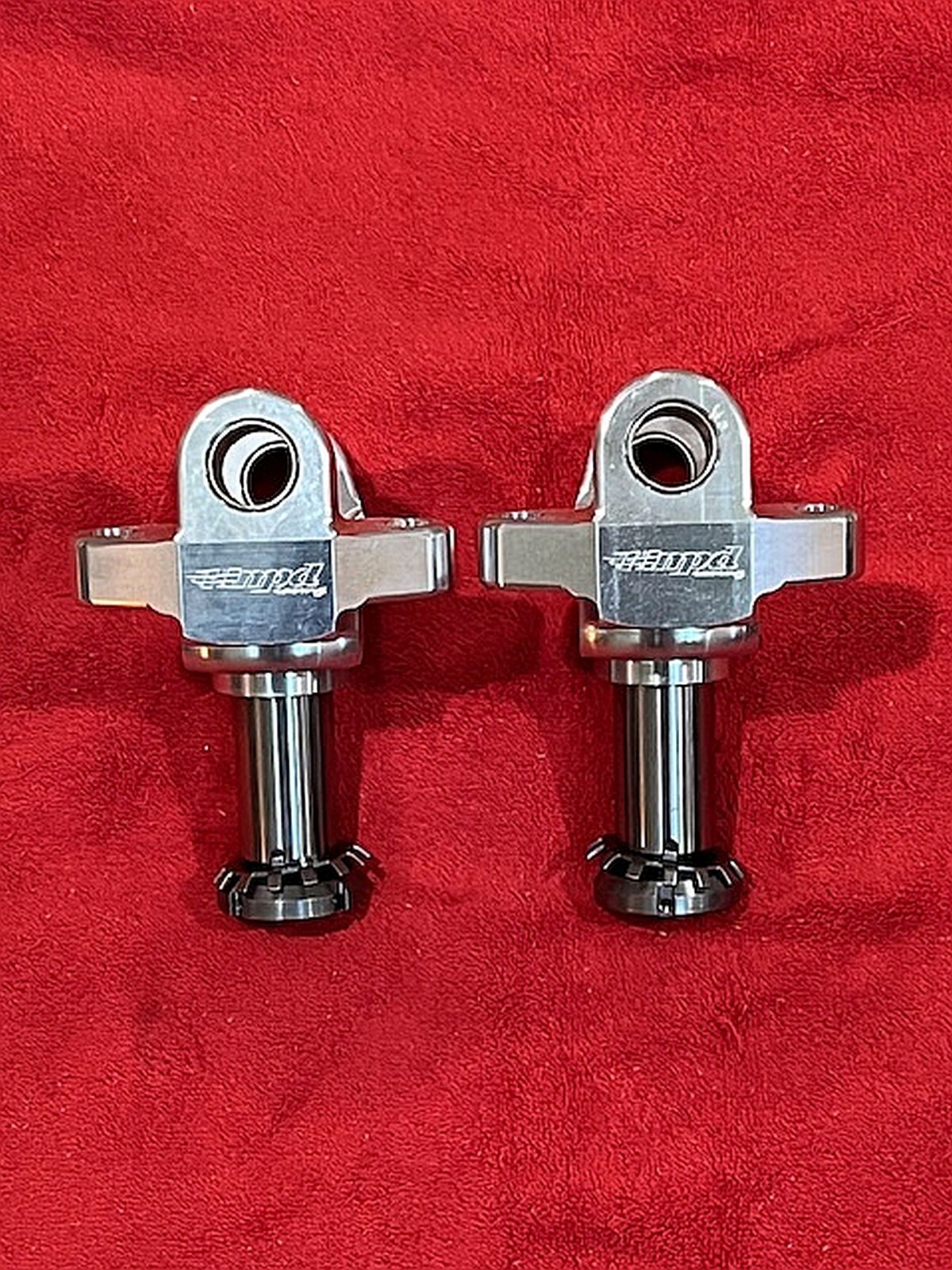 Sprint Car NEW MPD Front Spindles, 3 1/4" Bolt Spacing