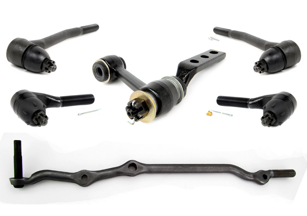 NEW! 1967-1969 Ford Mustang V8 Power Steering Steering Kit Tie Rods Center Link