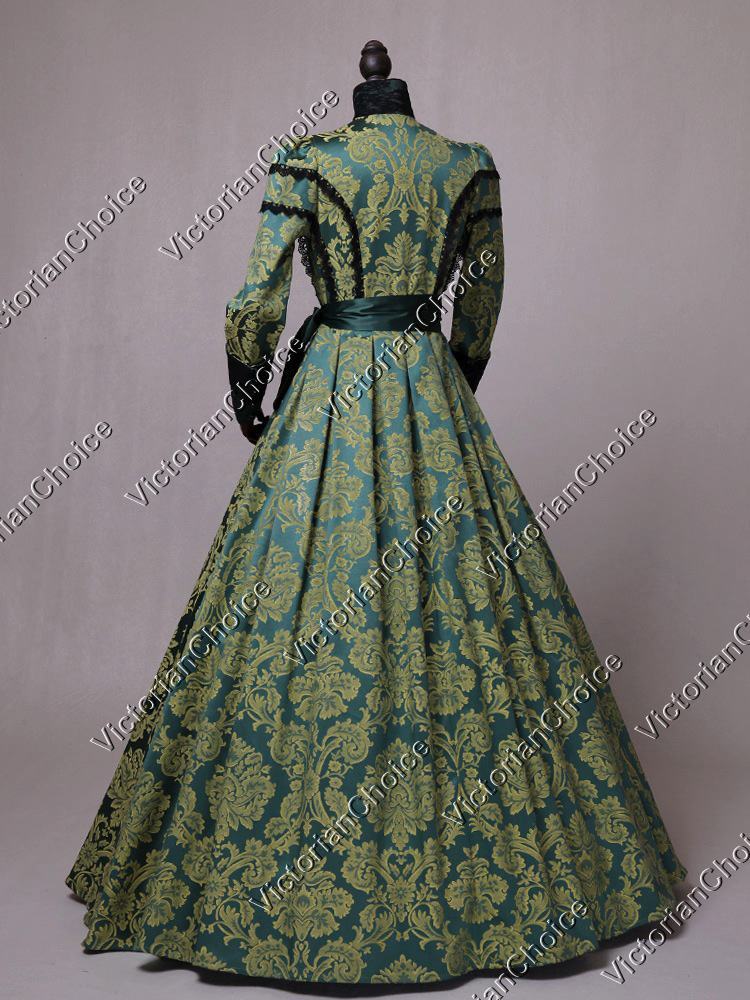 Renaissance Faire Lady Medieval Game of Thrones Regal Queen Dress Ball Gown C021