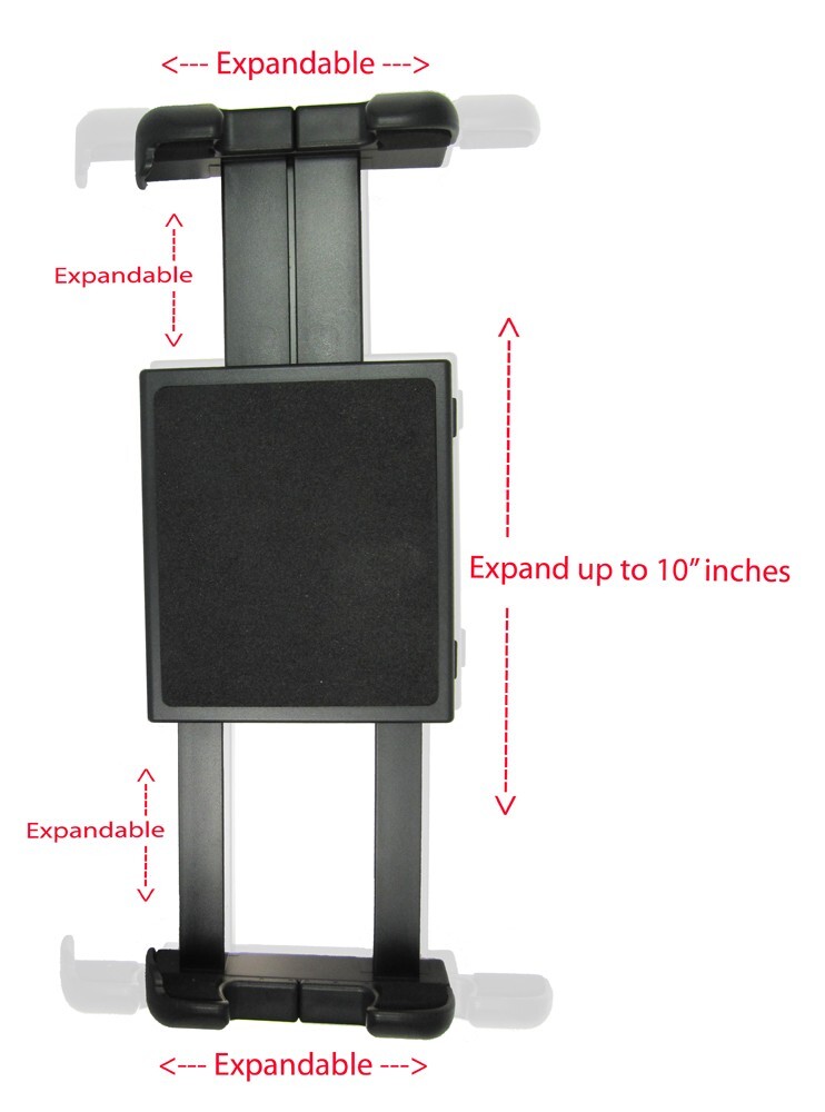 CHARGERCITY XT Heavy Duty Tablet ELD Aluminum Mount and AMPS Drill Base for iPad