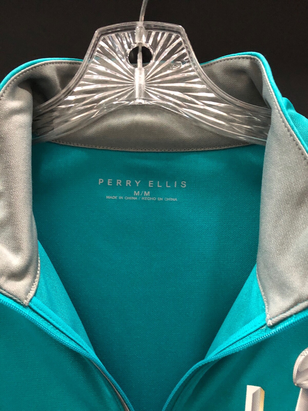 SUPER BOWL LIV MIAMI LONG SLEEVE DRI-FIT ZIP UP PERRY ELLIS BRAND NEW CHIEFS WIN