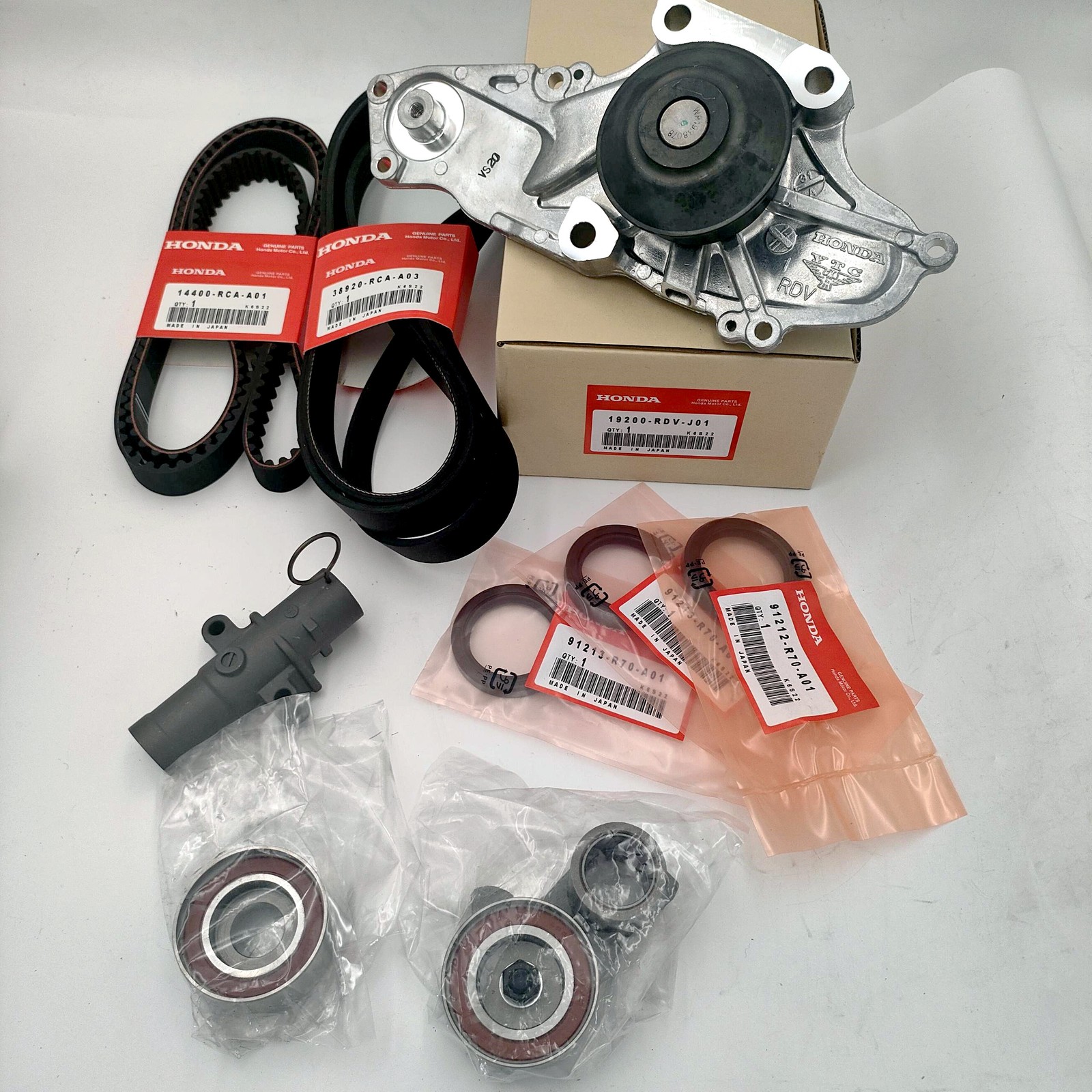 Genuine OEM Timing Belt Kit with Water Pump For, ACURA MDX Accord Odyssey