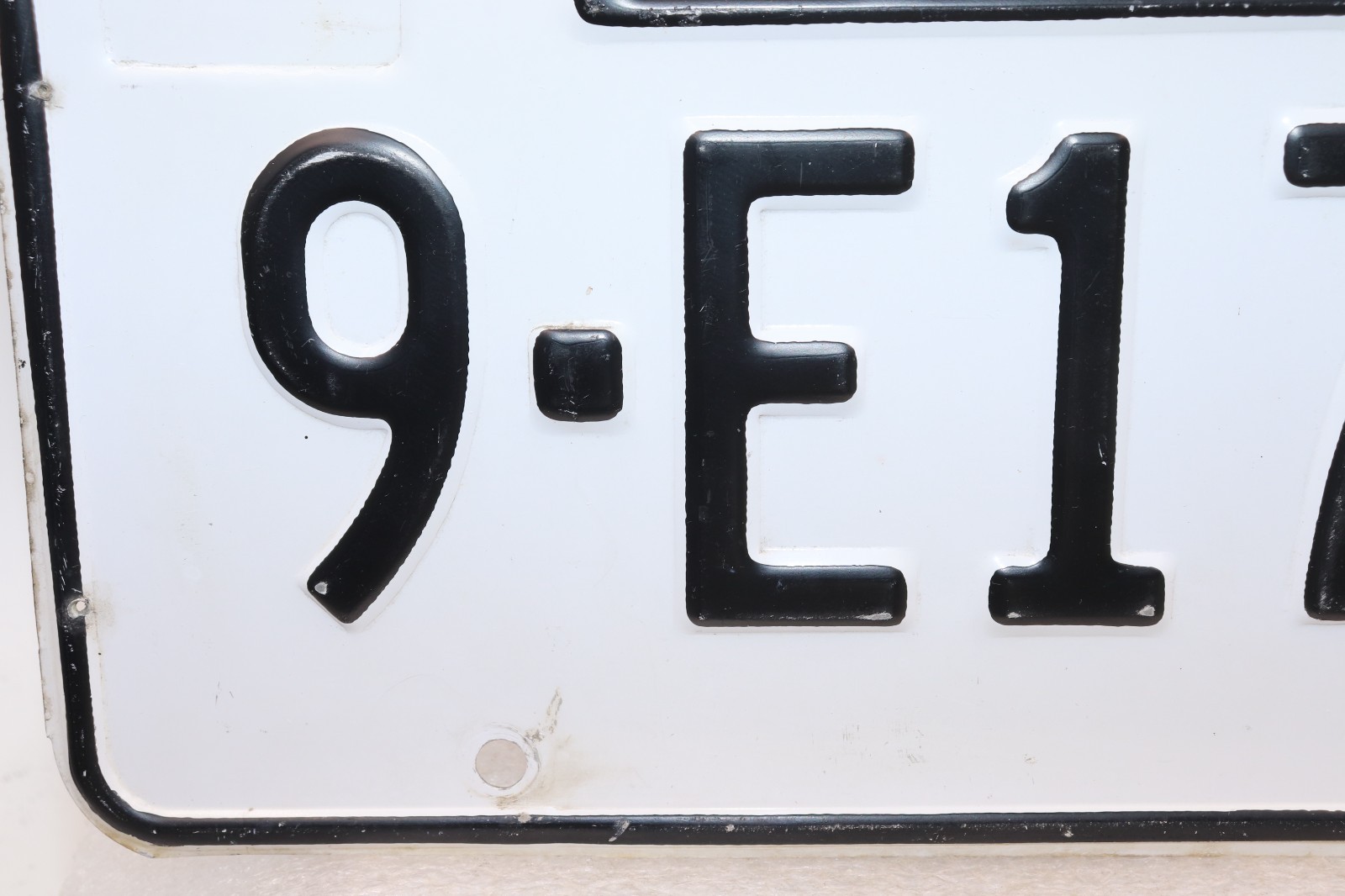 1971-1975 Tennessee License Plate Blount County " 9-E1700 "