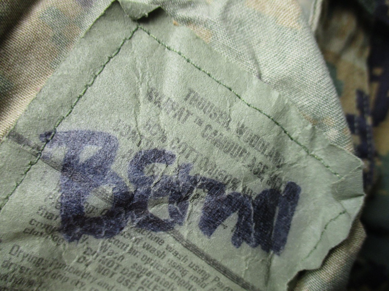 US Marines Shirt Pants MCCUU Mens XS MARPAT Camo American Apparel