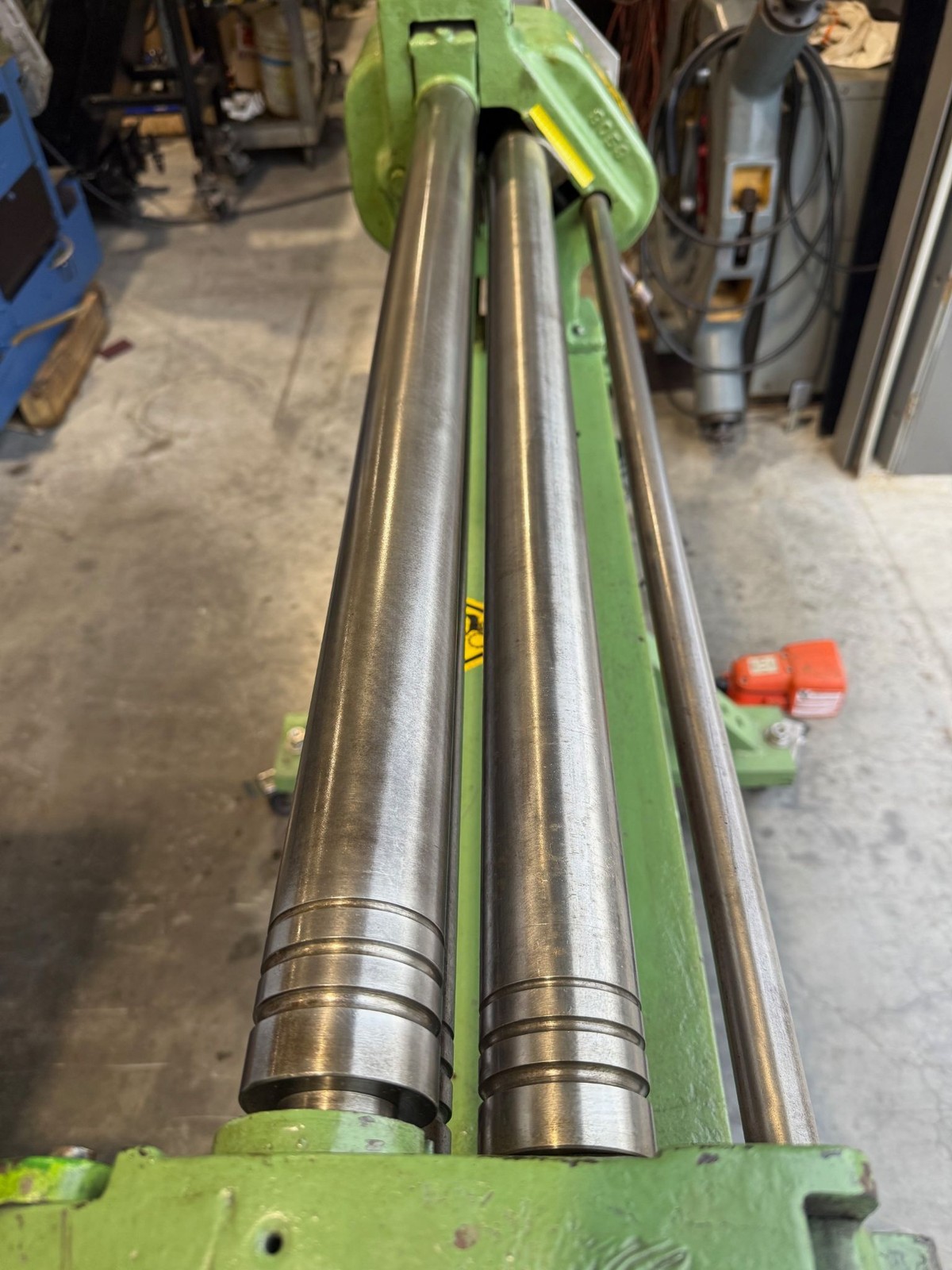 PEXTO 390D 36” x 18 Gauge Plate Bending Roll Powered USA #8068