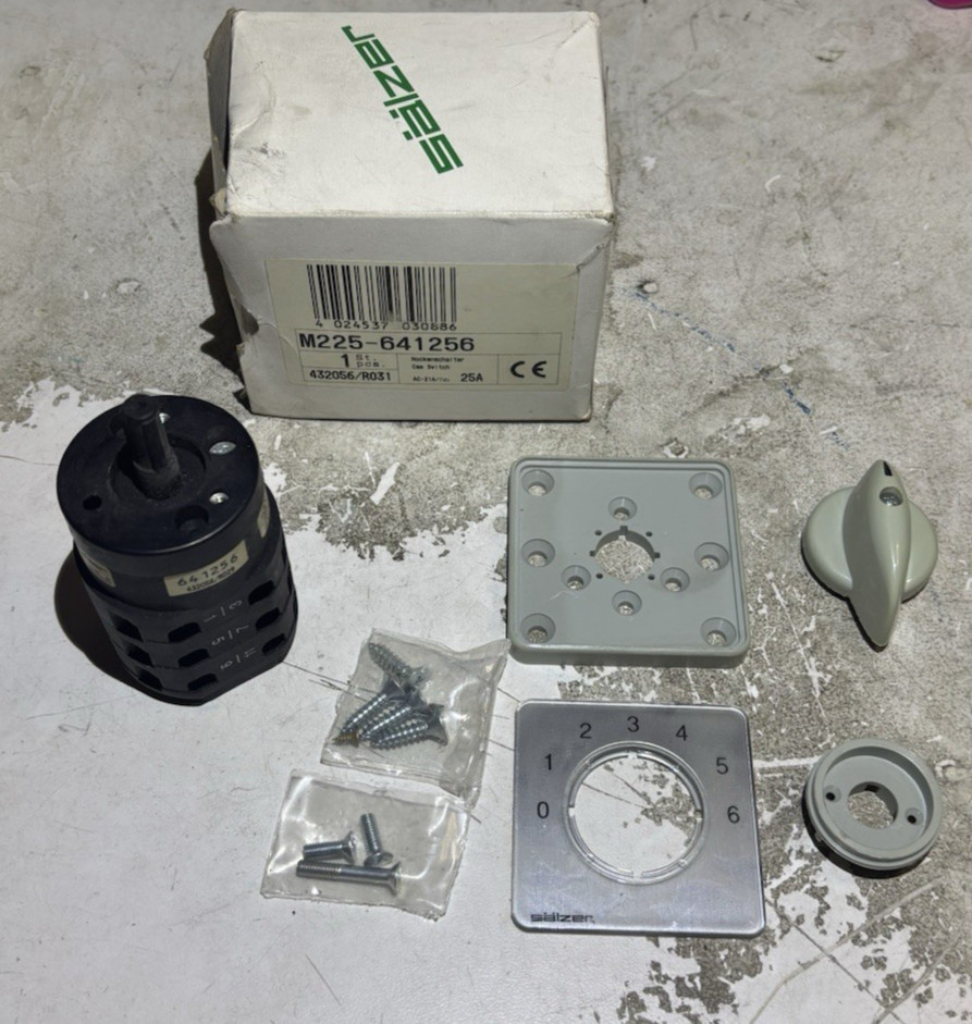 Salzer M225-641256 Cam Switch Step Switch