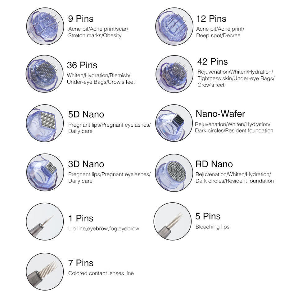 MTS PMU Tattoo Needle Cartridge For Permanent Makeup Machine Artmex V8 V6 V11 V9