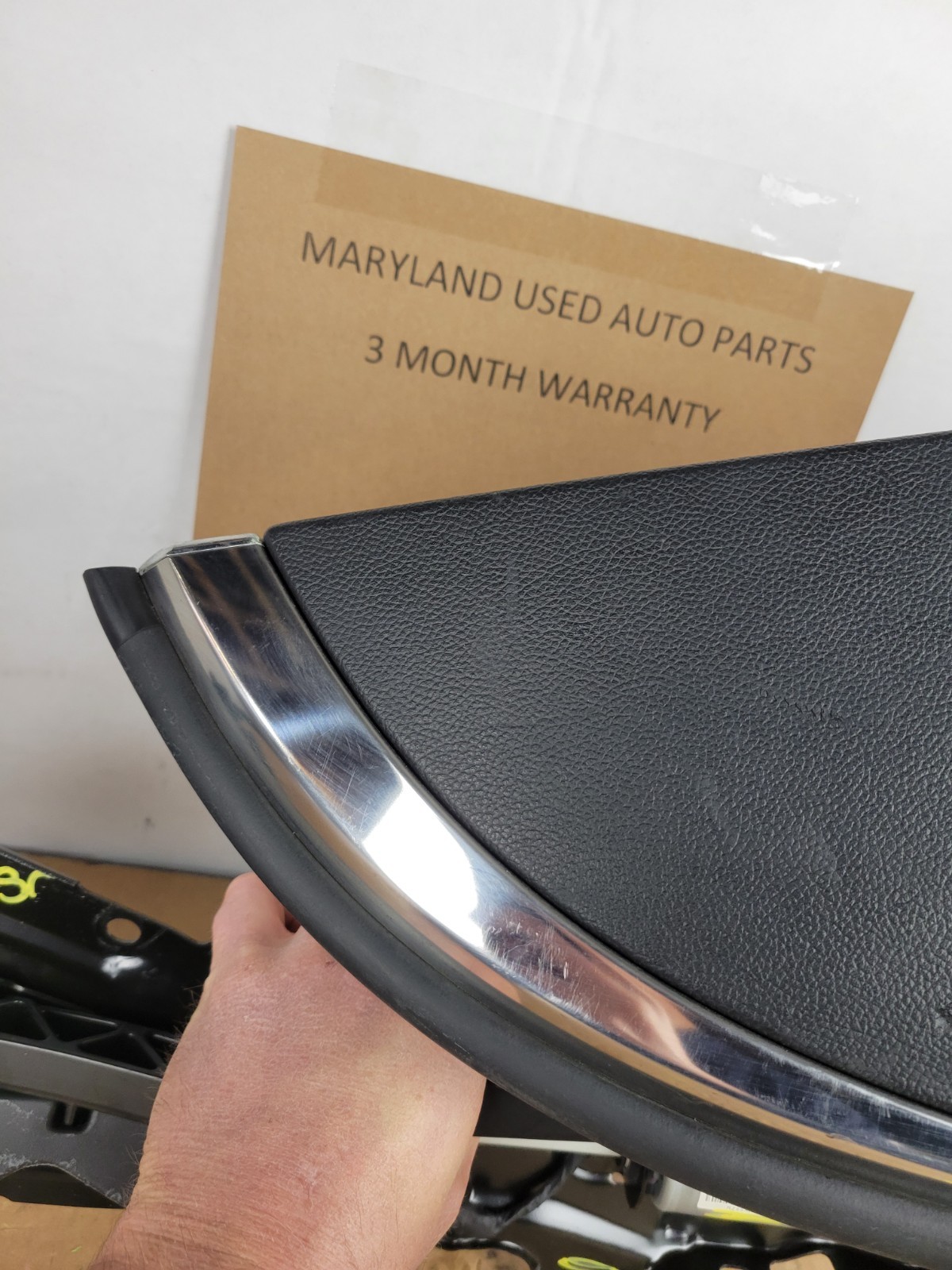 2009-2013 INFINITI G37 Convertible Top PASSENGER SIDE FOLDING PARCEL SHELF FLAP