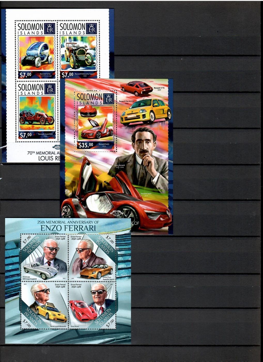 CARS / AUTOMOBILES [Pt.2] Collection 60 s/s Michel CV 707.50€ MNH #CNA424