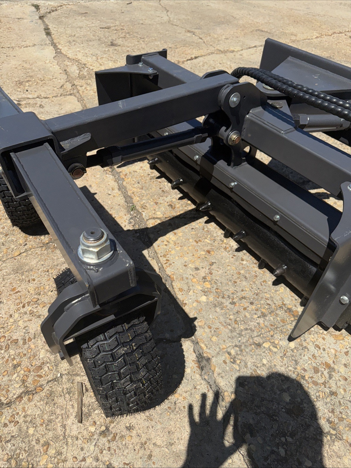 Mini Skid Steer Harley Rake Soil Conditioner Attachment for Toro Dingo Style QA