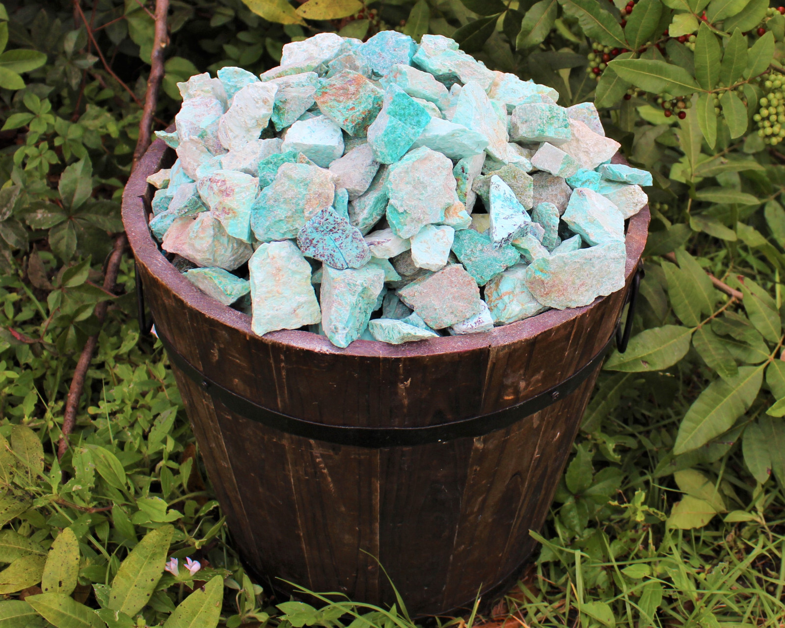 LARGE Turquoise Rough Natural Stones (2-4"): Choose Oz or lb Wholesale Bulk Lots