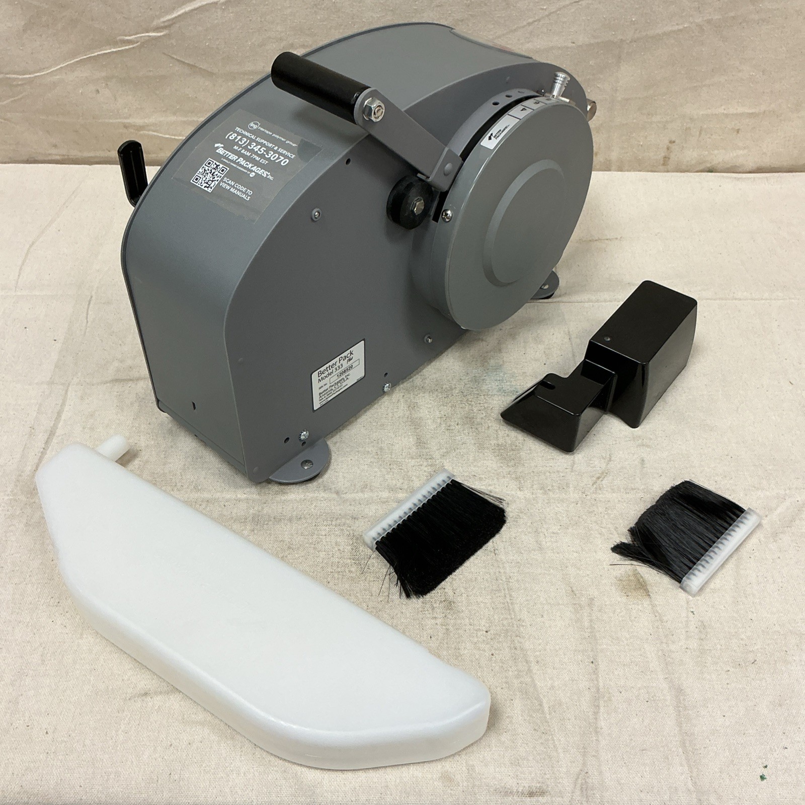 BETTER PACK BP333Plus Tape Dispensing Machine 3" Tape Wd 7 1/2" Tape Roll