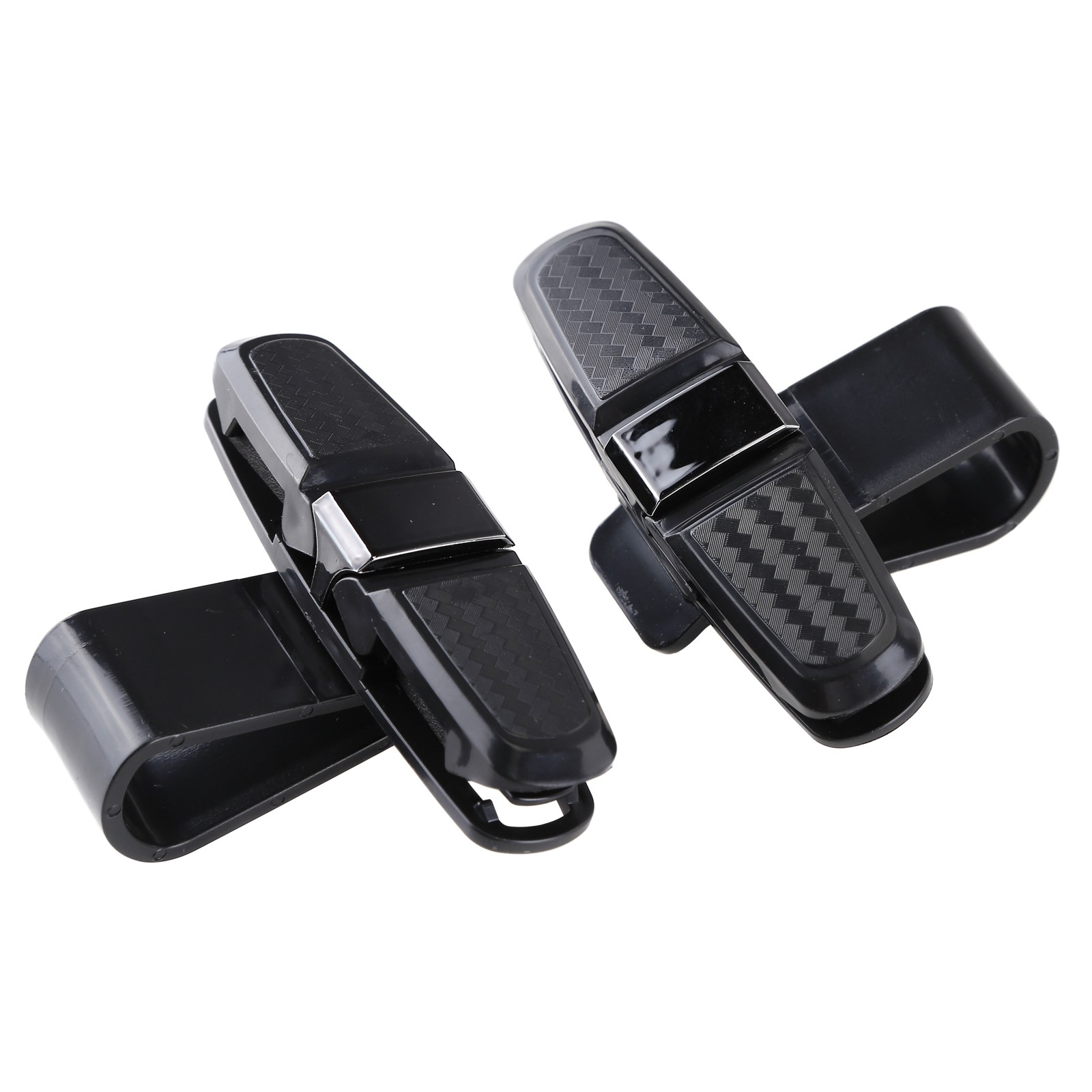 2PCS Glasses Holder for Car Sun Visor Sunglasses Holder Clip Hanger Eyeglasses